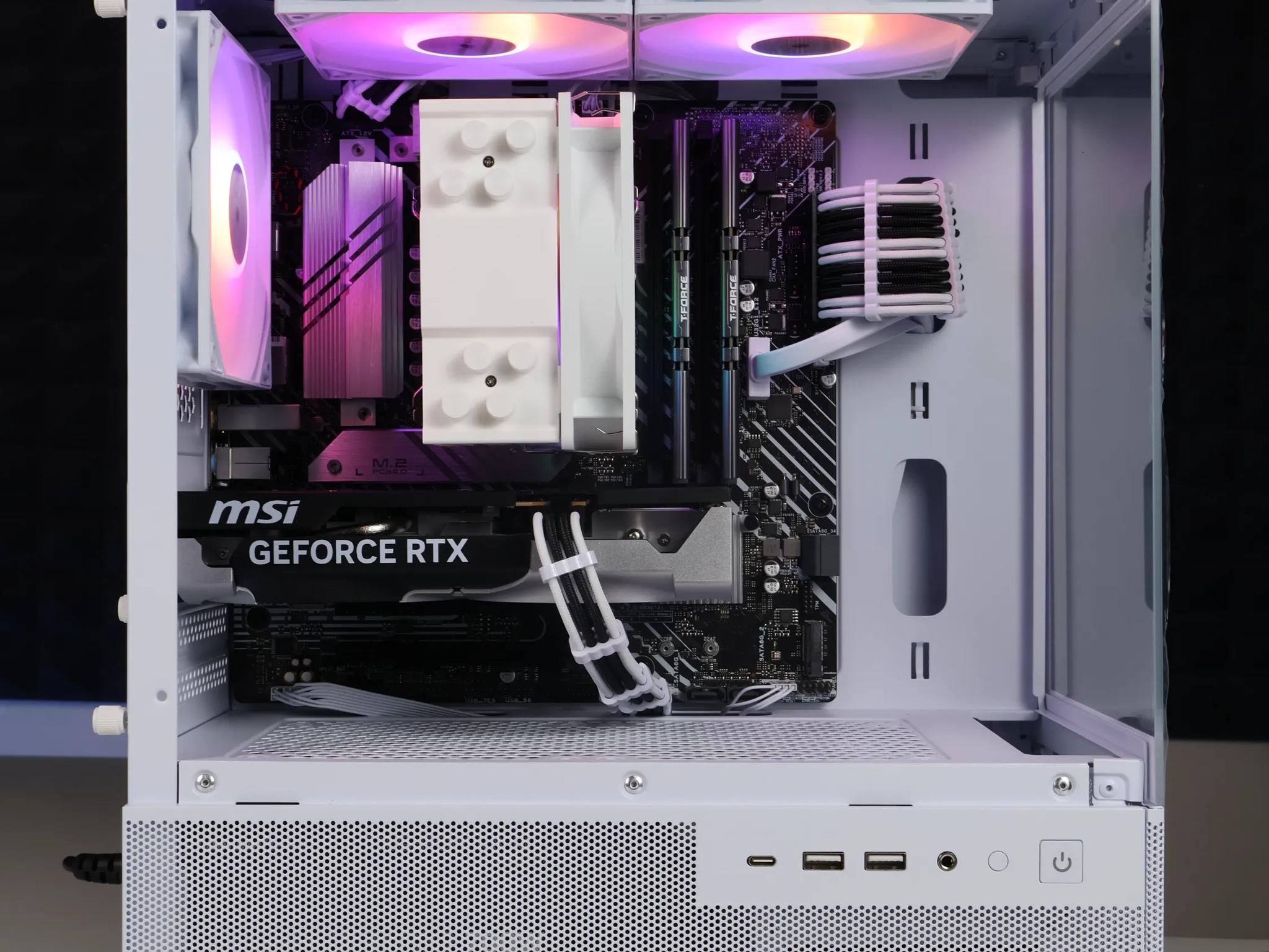 ⚪️ Intel Core i7 12700K/RTX 5060 Gaming PC ⚪️