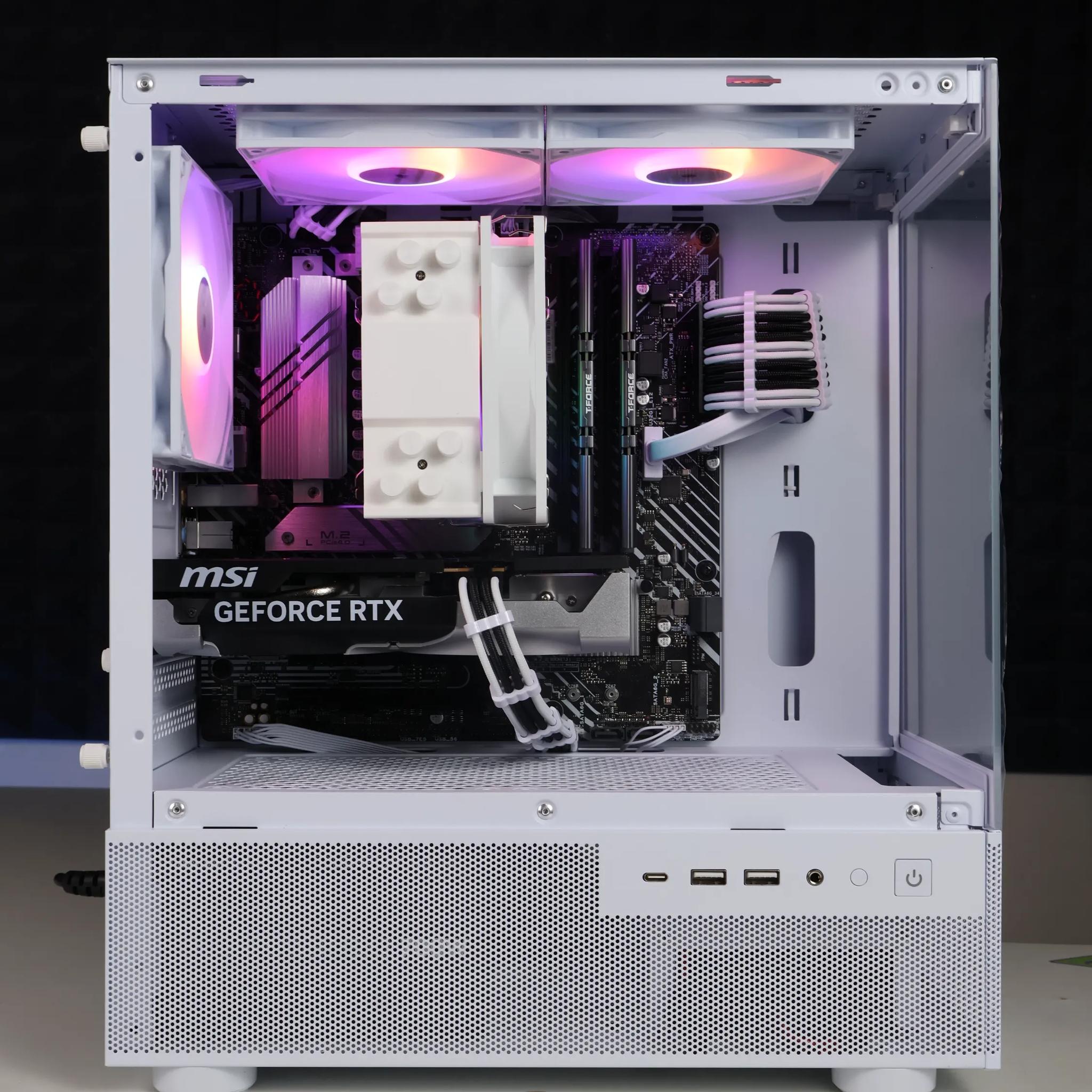 ⚪️ Intel Core i7 12700K/RTX 5060 Gaming PC ⚪️