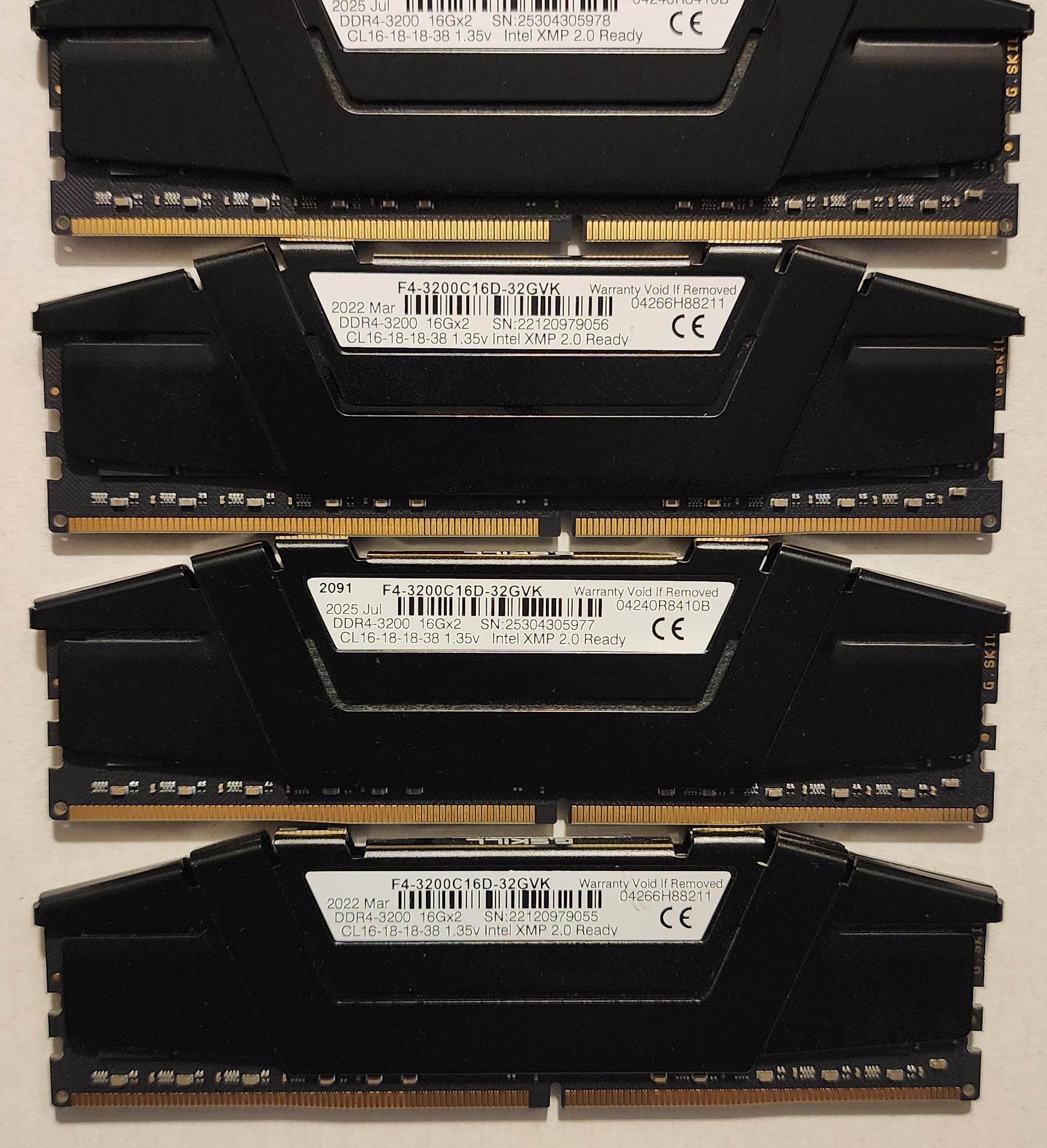 AMD Ryzen 9 5900X + ASUS Crosshair VII Hero + 64GB G.Skill DDR4-3200 Bundle