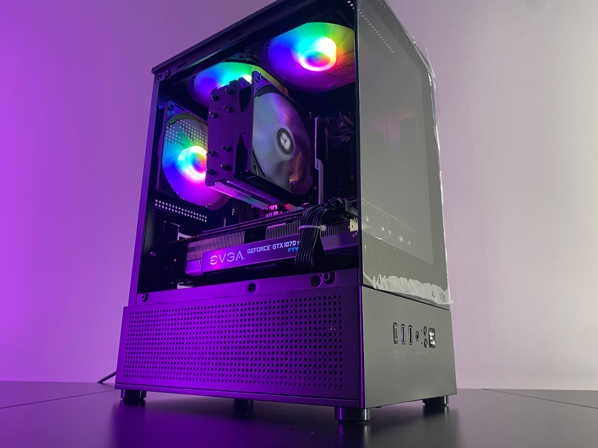 RGB Gaming PC | EVGA GTX 1070 Ti FTW 8GB | Intel Core i5-7500 | 16GB DDR4 RAM | 500GB SSD |