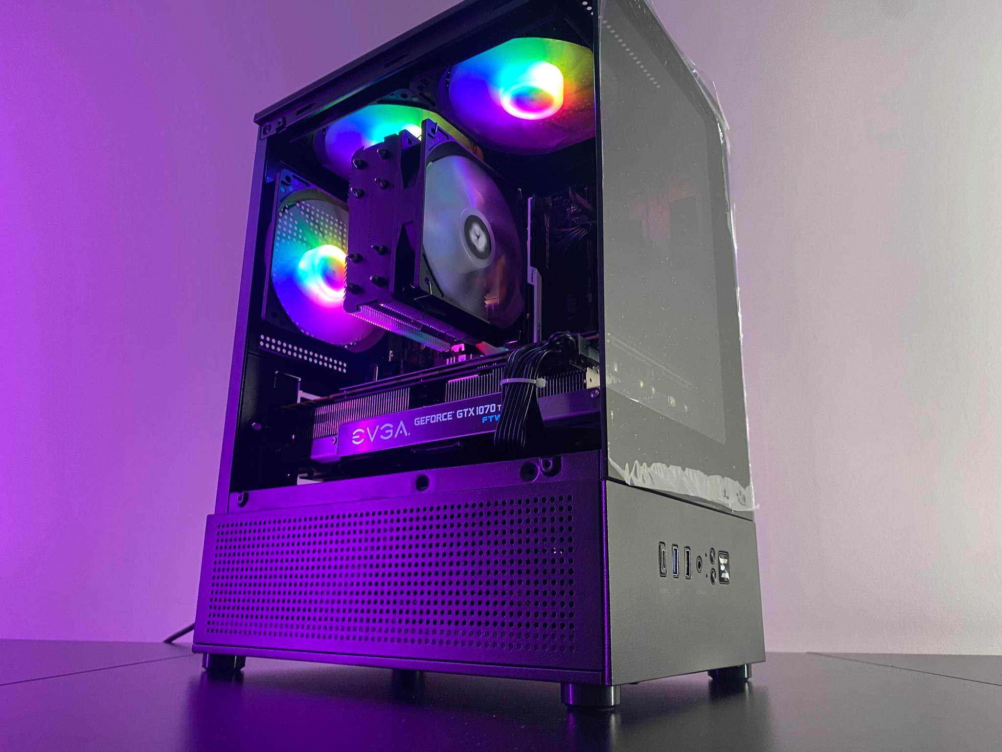 RGB Gaming PC | EVGA GTX 1070 Ti FTW 8GB | Intel Core i5-7500 | 16GB DDR4 RAM | 500GB SSD |