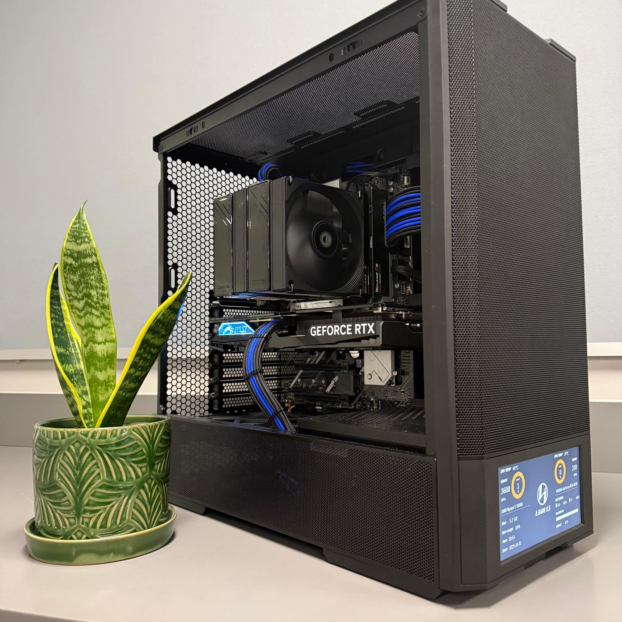 💻⚡GREAT VALUE 4K⚡💻 | RTX 4070, Ryzen 5 7600X, 32 GB DDR5, 2 TB NVME SSD, WiFi