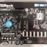 ASRock H110 Pro BTC+ 13-GPU Mining Motherboard + Celeron CPU – FOR PARTS / NOT WORKING