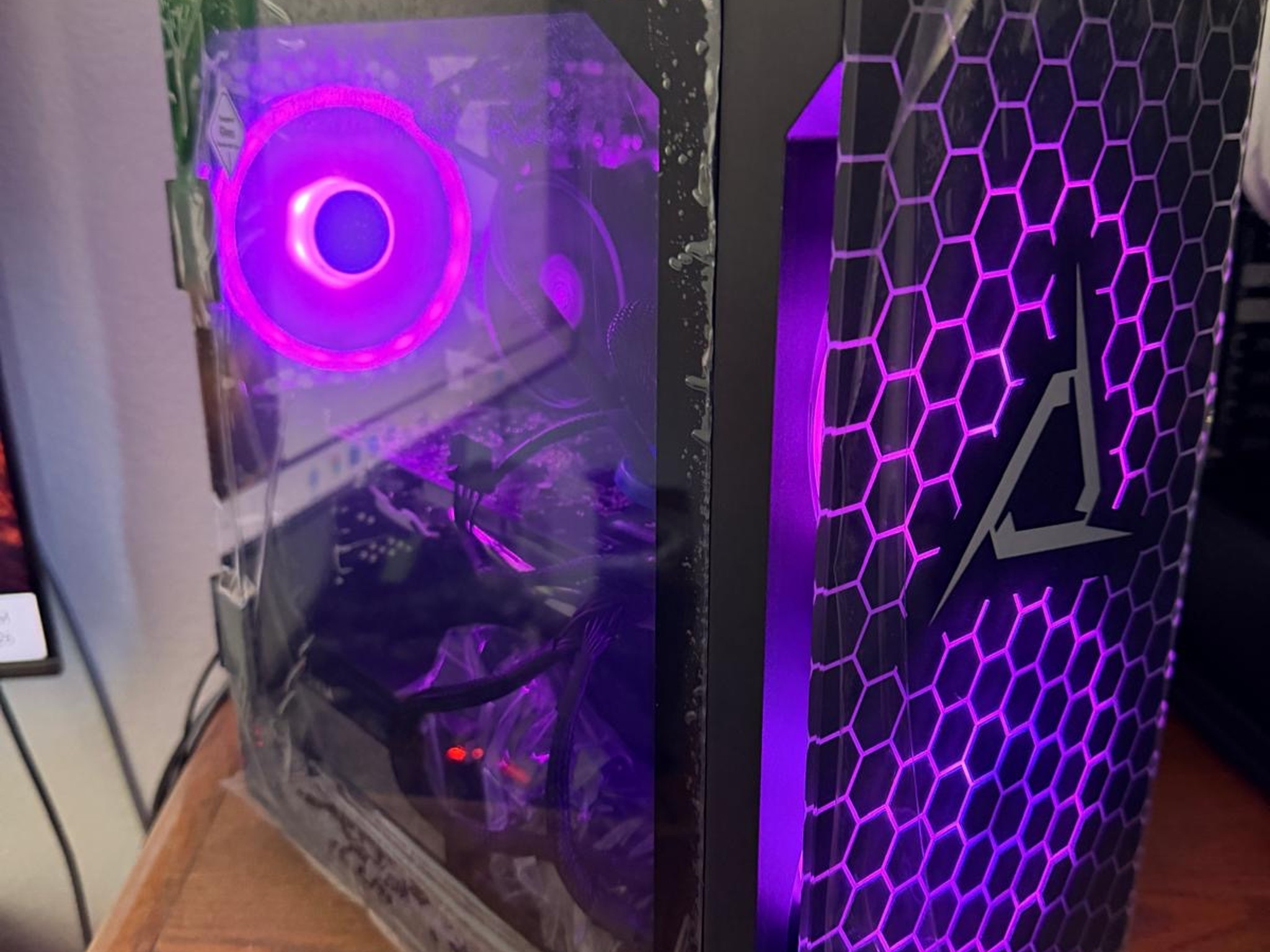 Gaming PC Ryzen 5 1600X RX 570 8GB 16GB RAM 240GB SSD + 1TB HDD RGB Win11