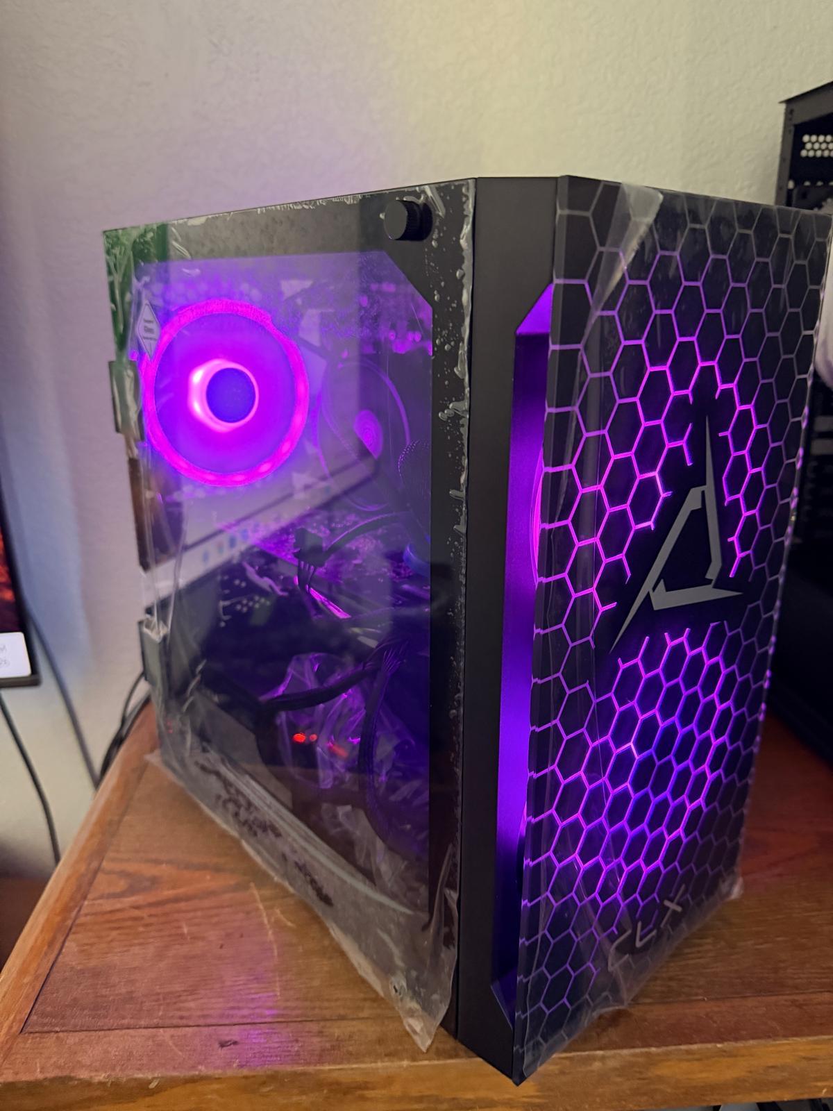 Gaming PC Ryzen 5 1600X RX 570 8GB 16GB RAM 240GB SSD + 1TB HDD RGB Win11