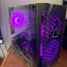 Gaming PC Ryzen 5 1600X RX 570 8GB 16GB RAM 240GB SSD + 1TB HDD RGB Win11