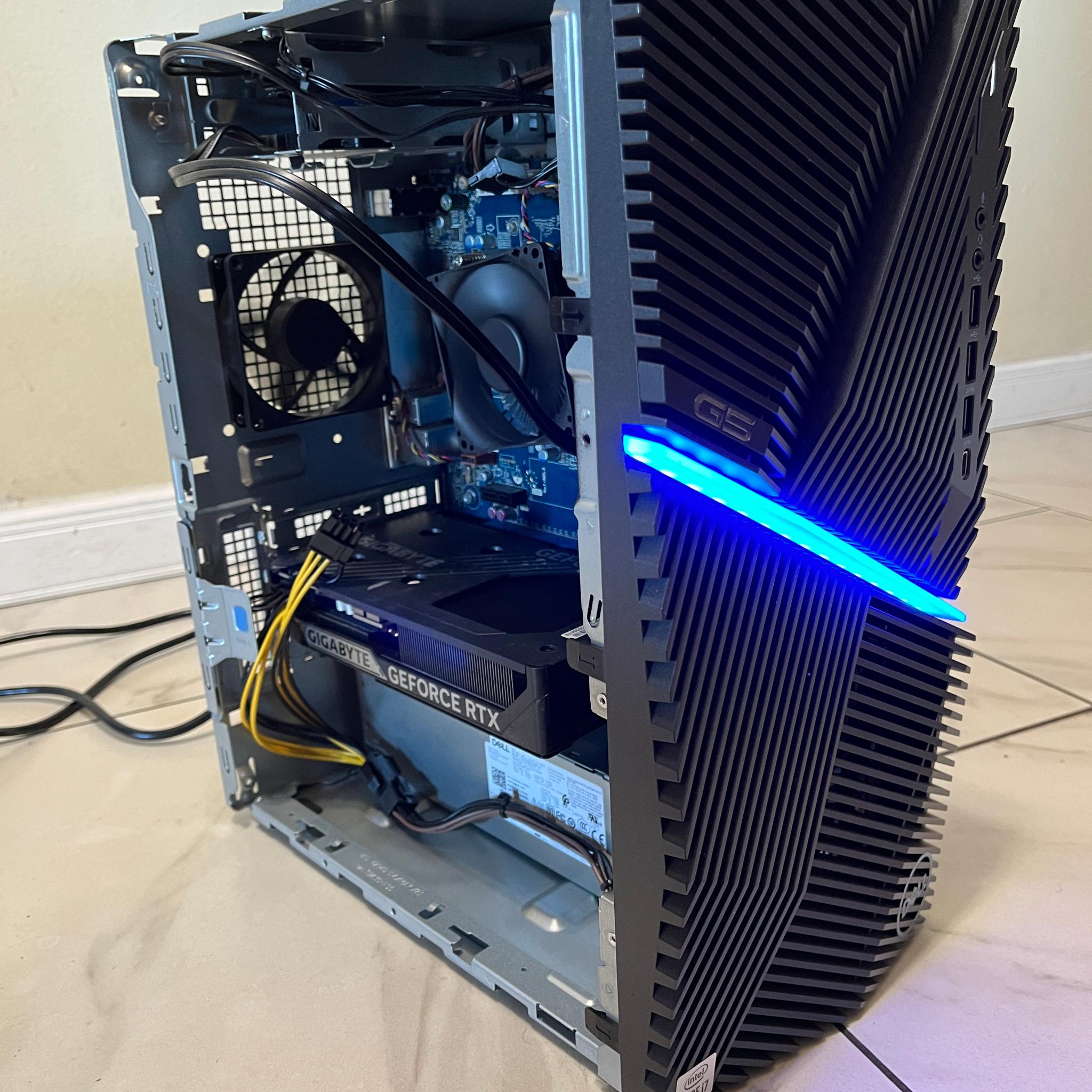 🟠🔥 NVIDIA RTX 5060, Intel i7-10700F, 16GB RAM, 1 TB SSD, High Performance Dell G5 5000 Gaming PC 🔵🖥️