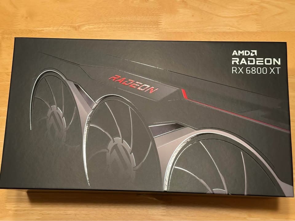 AMD RX 6800 XT Reference 16 GB with original box