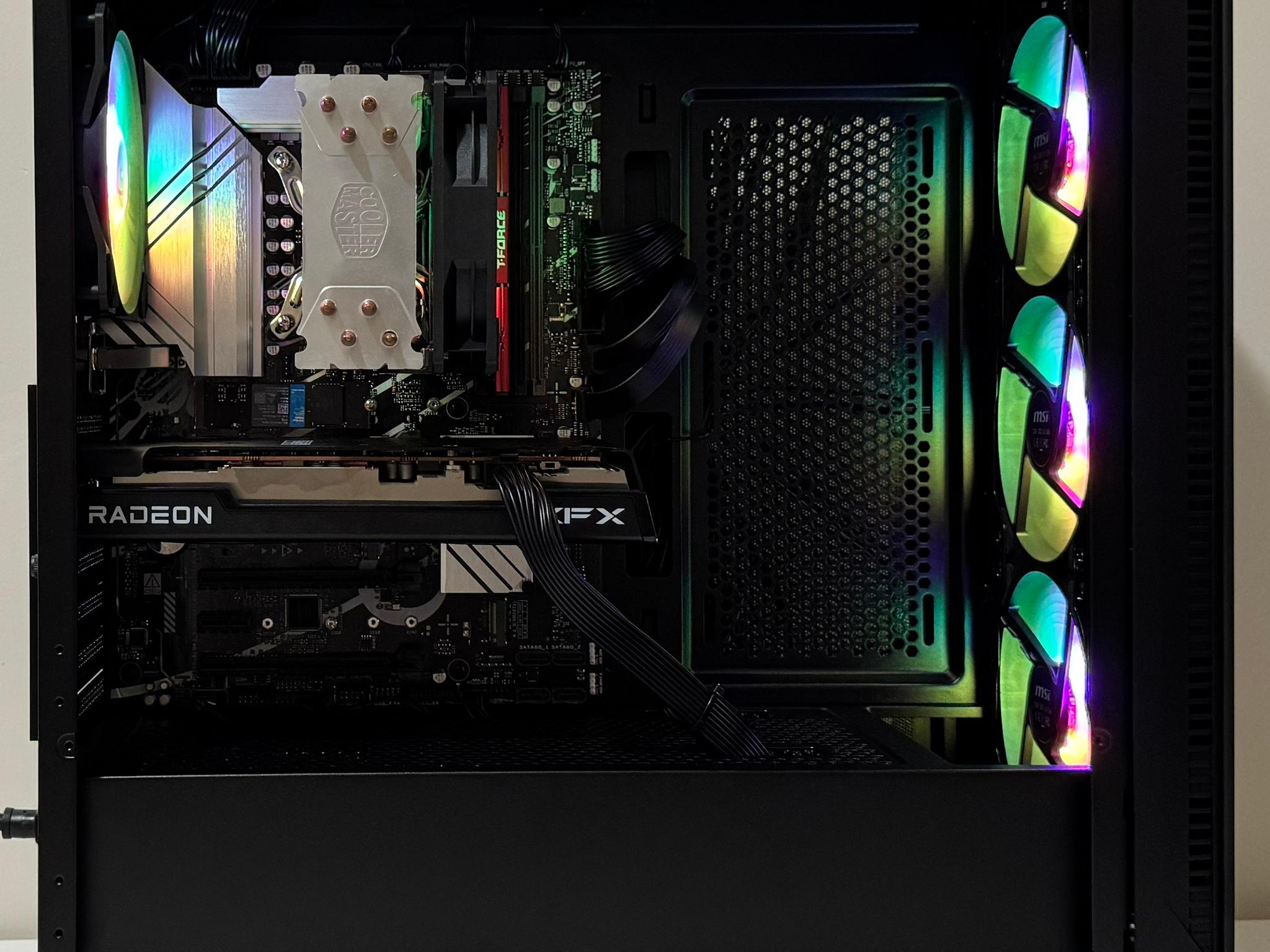 Intel Core i5 13400 16GB DDR5 Radeon RX 7600 ASUS Z790 WD 1TB NVMe Gen4 SSD Gaming PC