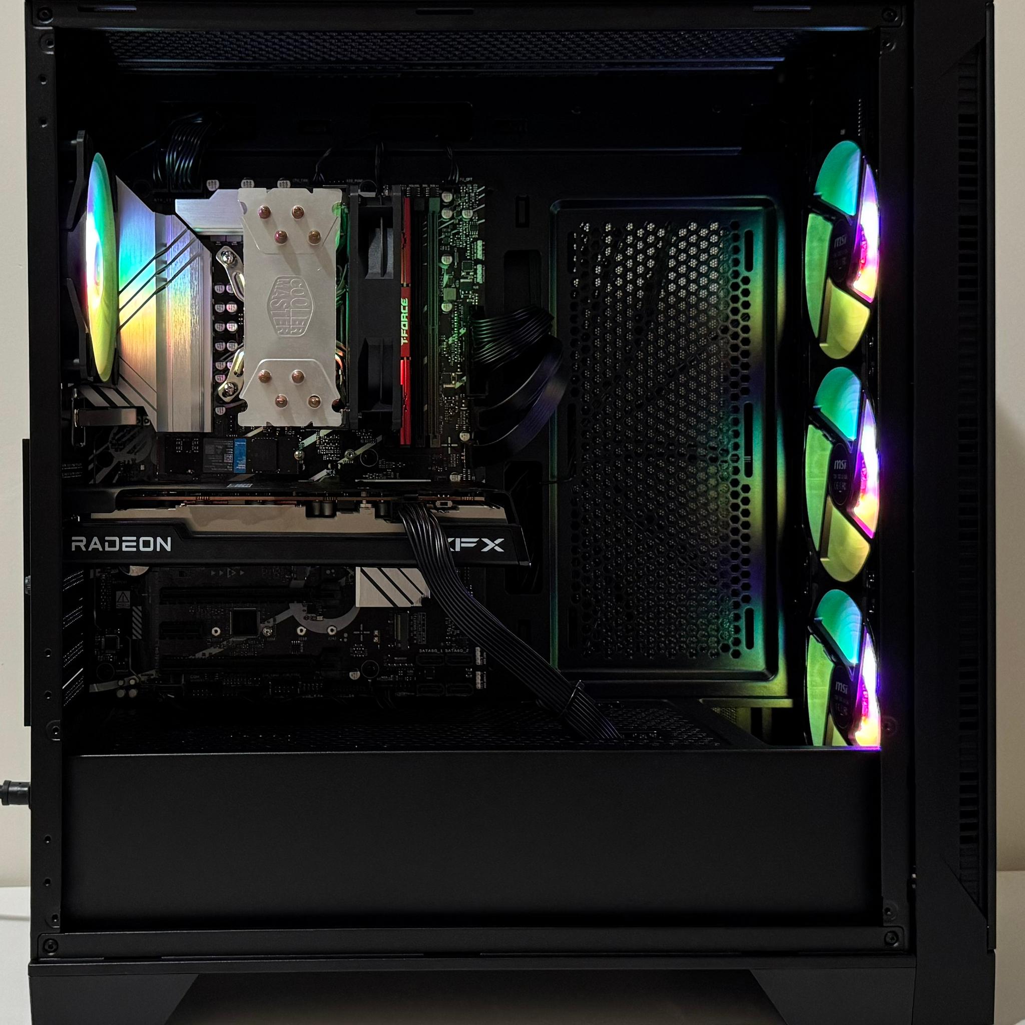 Intel Core i5 13400 16GB DDR5 AMD Radeon RX 7600 ASUS Z790 WD 1TB NVMe Gen4 SSD Gaming PC
