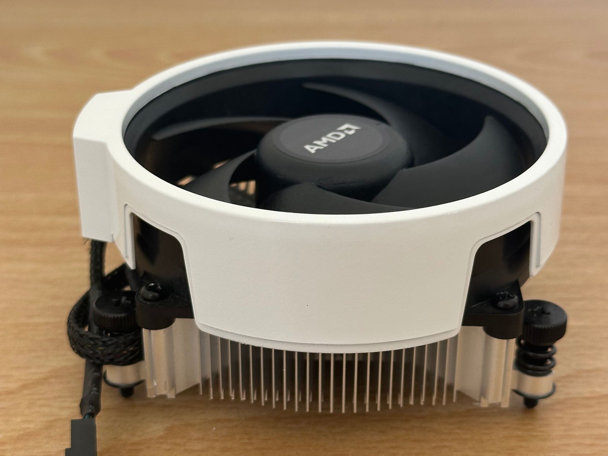 AMD Ryzen Stock Cooler White