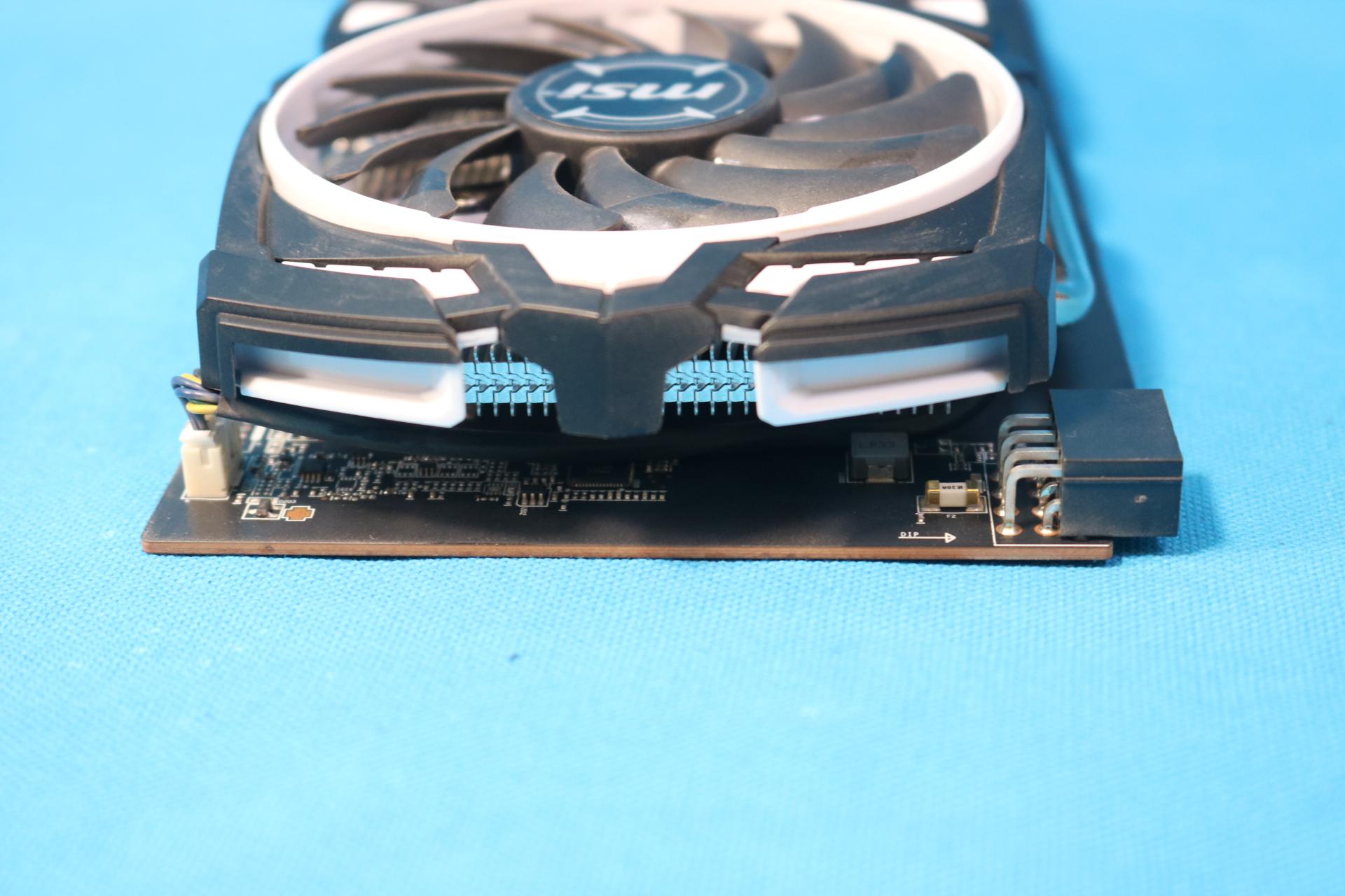 MSI AMD Radeon RX 6600 Armor 8GB GDDR6 PCIe 4.0 x16 Desktop GPU MS-V502 VER: 5.0