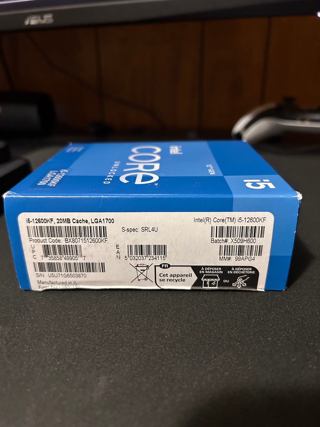 Intel Core i5-12600KF | Jawa