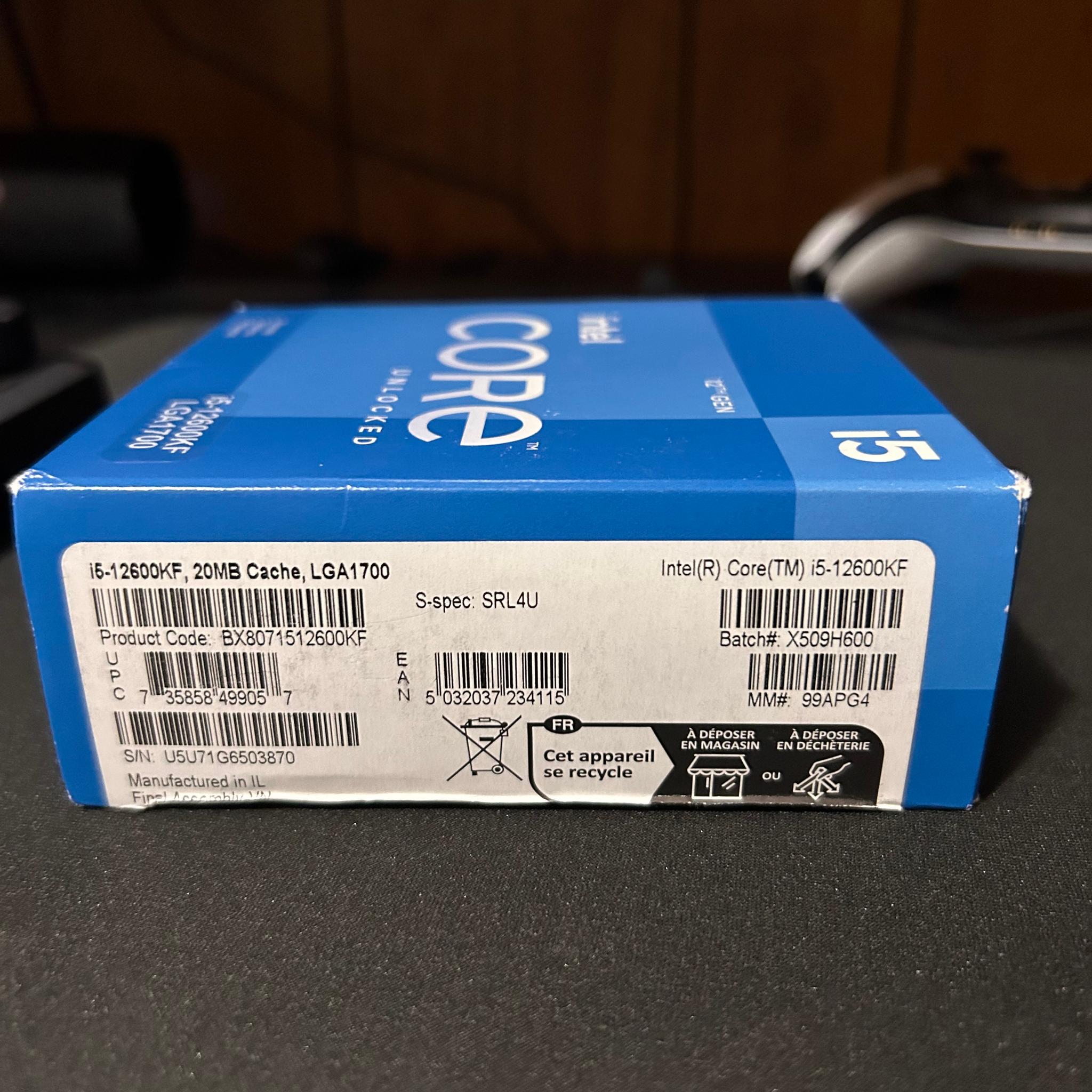 Intel Core i5-12600KF