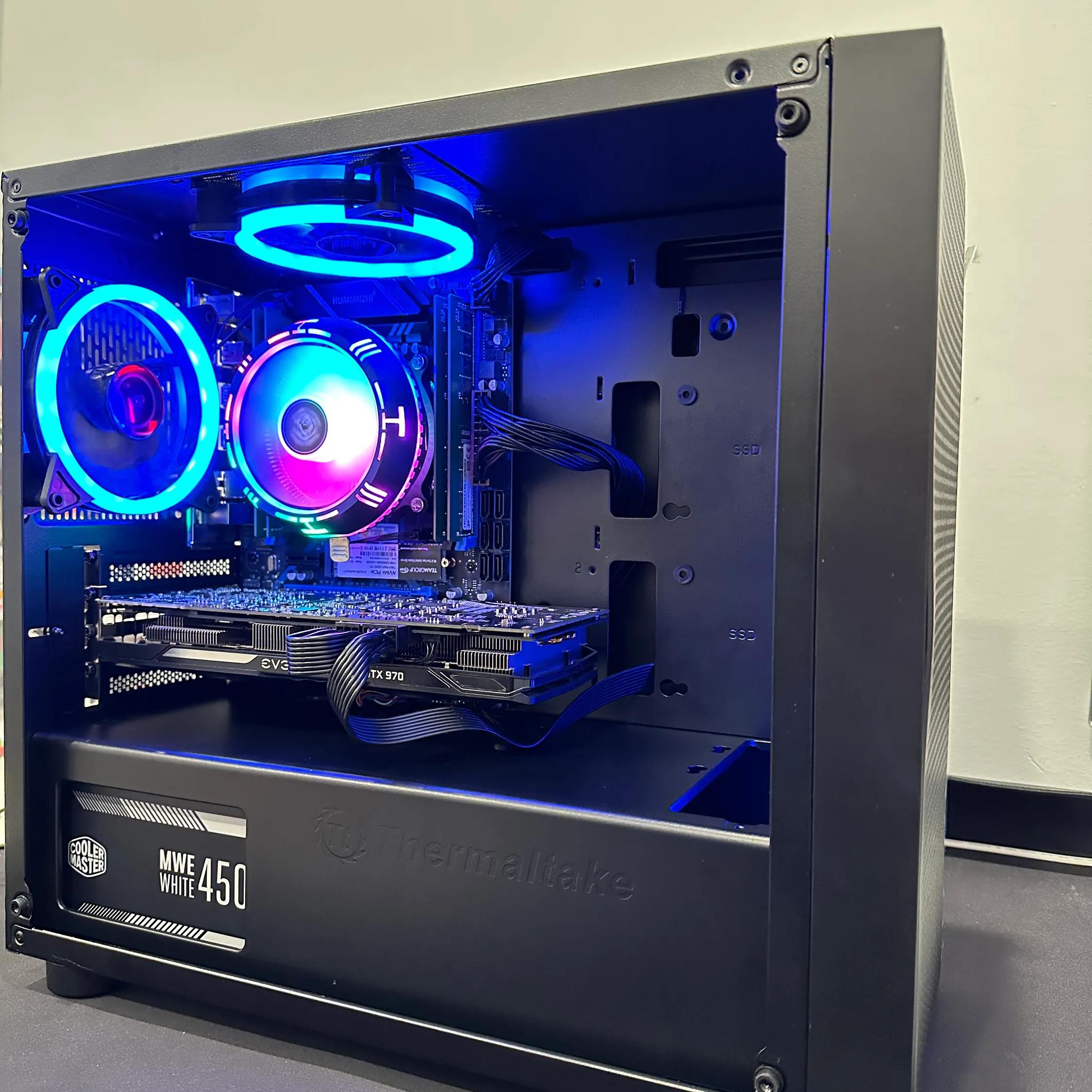 🔫💣For the 💵 💰-Intel Core i7  Xeon  2640 V3 8 Cores-Nvidia GTX 970 4GB-16GB DDR4 RAM-512GB NVME