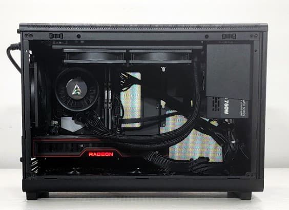 NO RGB Small Custom Gaming PC - 5600X/RX 6700XT - READ DESCRIPTION!!!