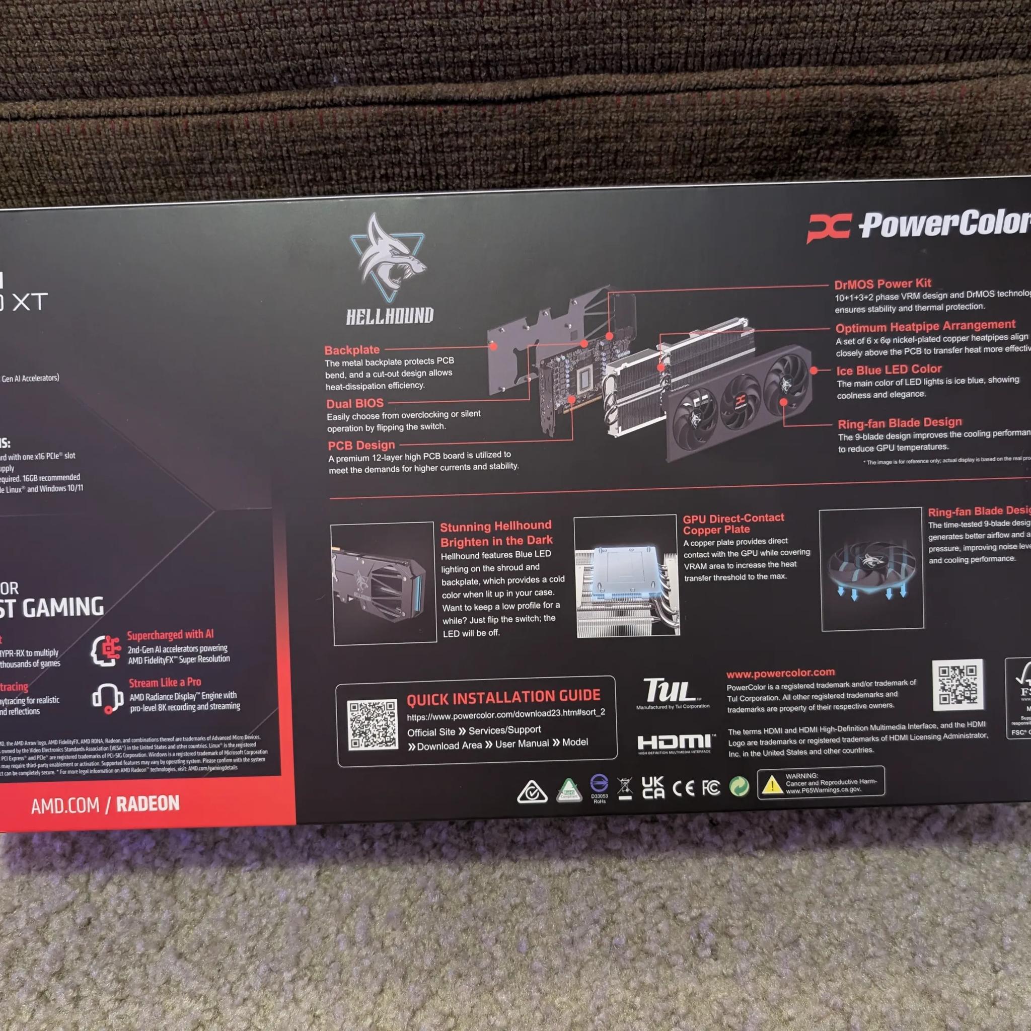 PowerColor Hellhound 9070XT