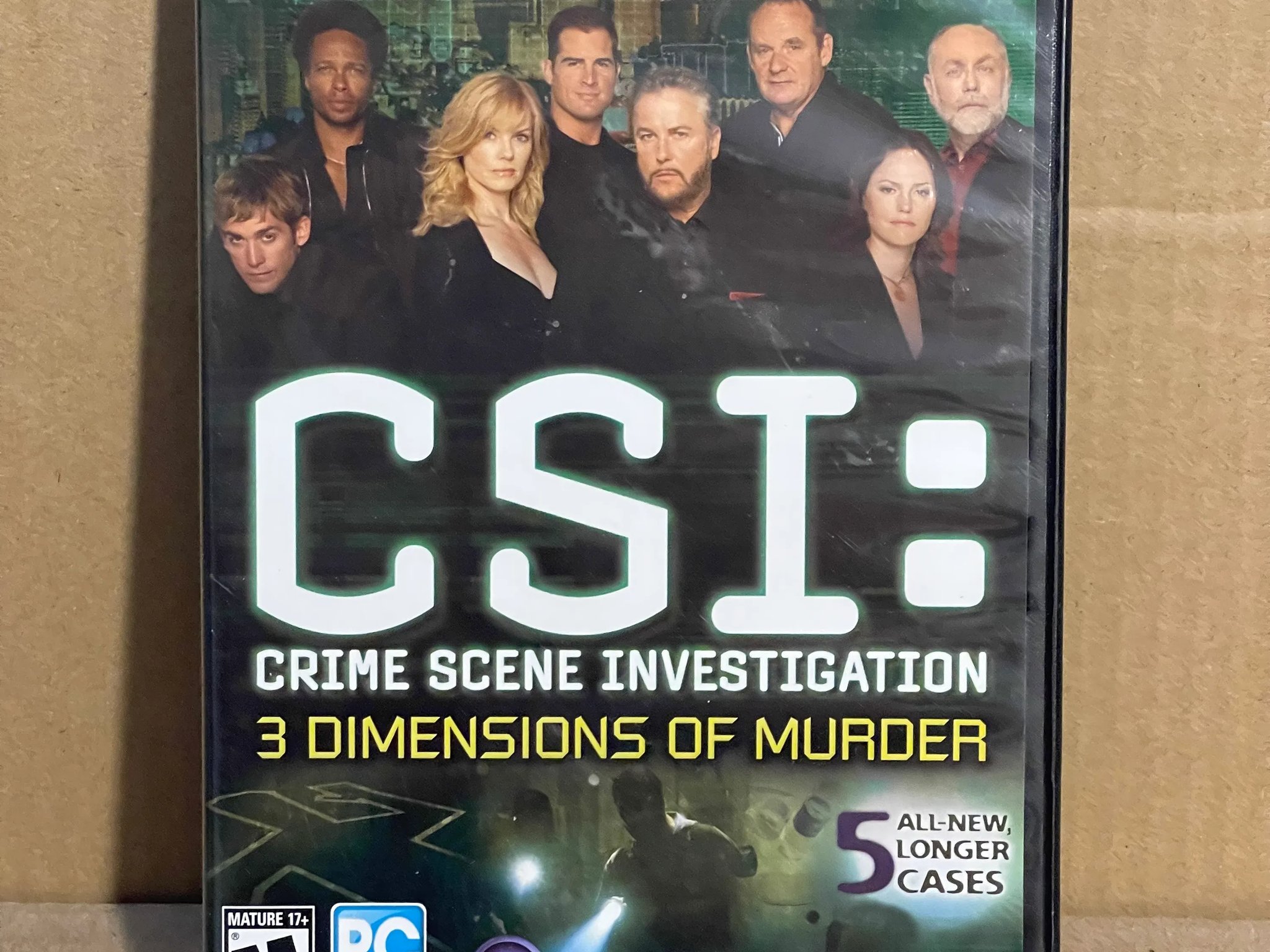 CSI: Crime Scene Investigation 3 Dimensions of Murder (PC, 2007)