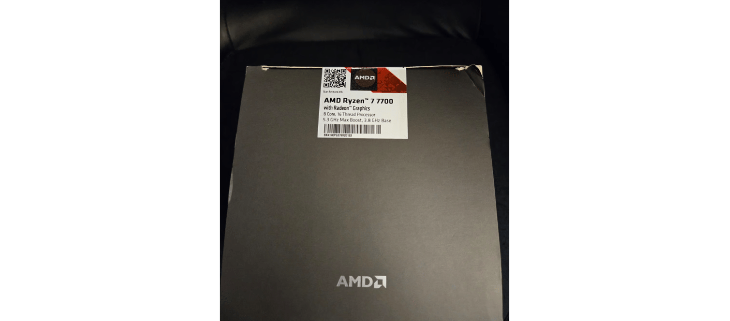 New Ryzen 7 7700 w/ Wraith Prism Cooler
