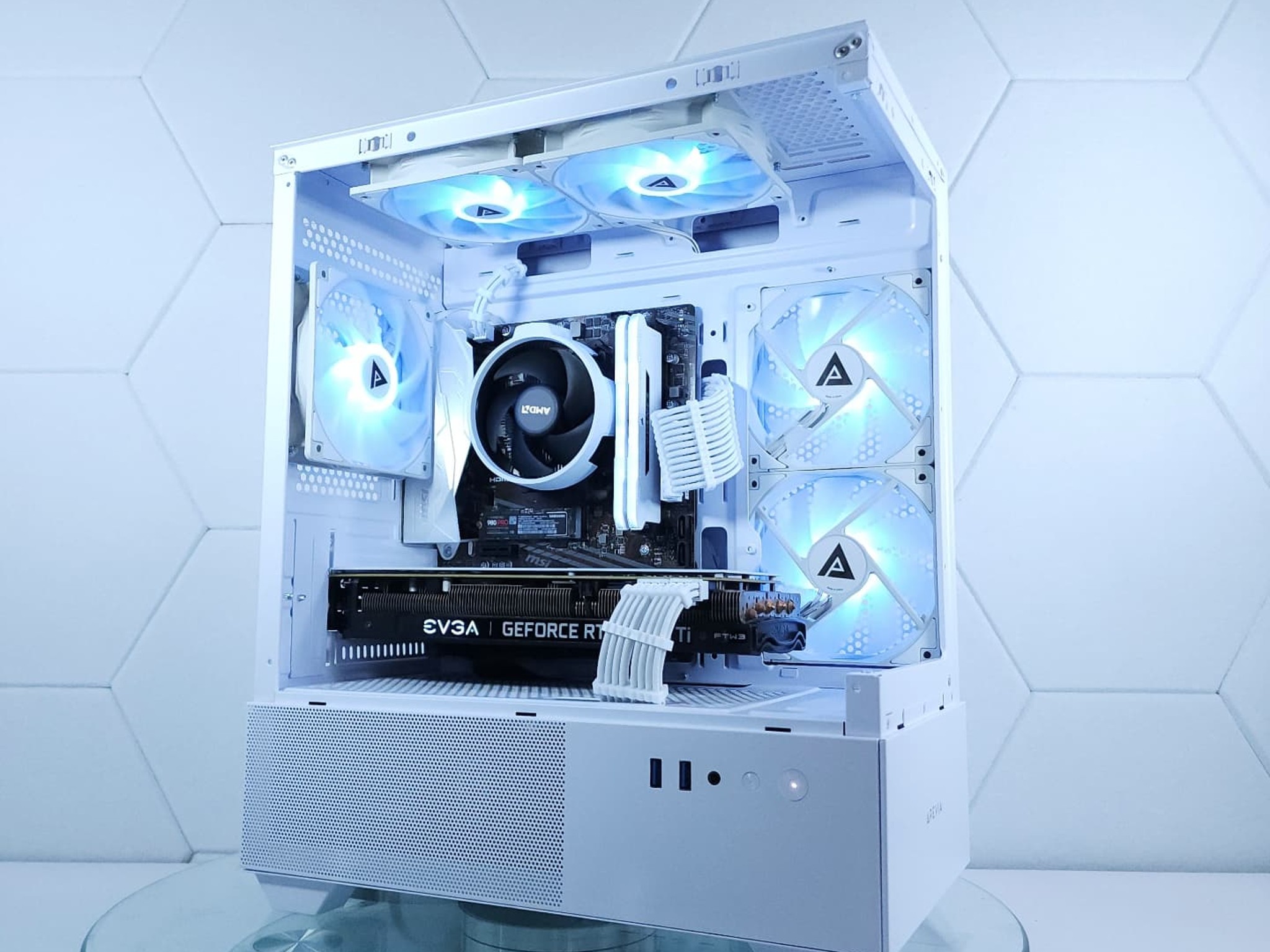 🤍RTX 3060Ti Ryzen 5 4500 ● 1080p Gaming Computer