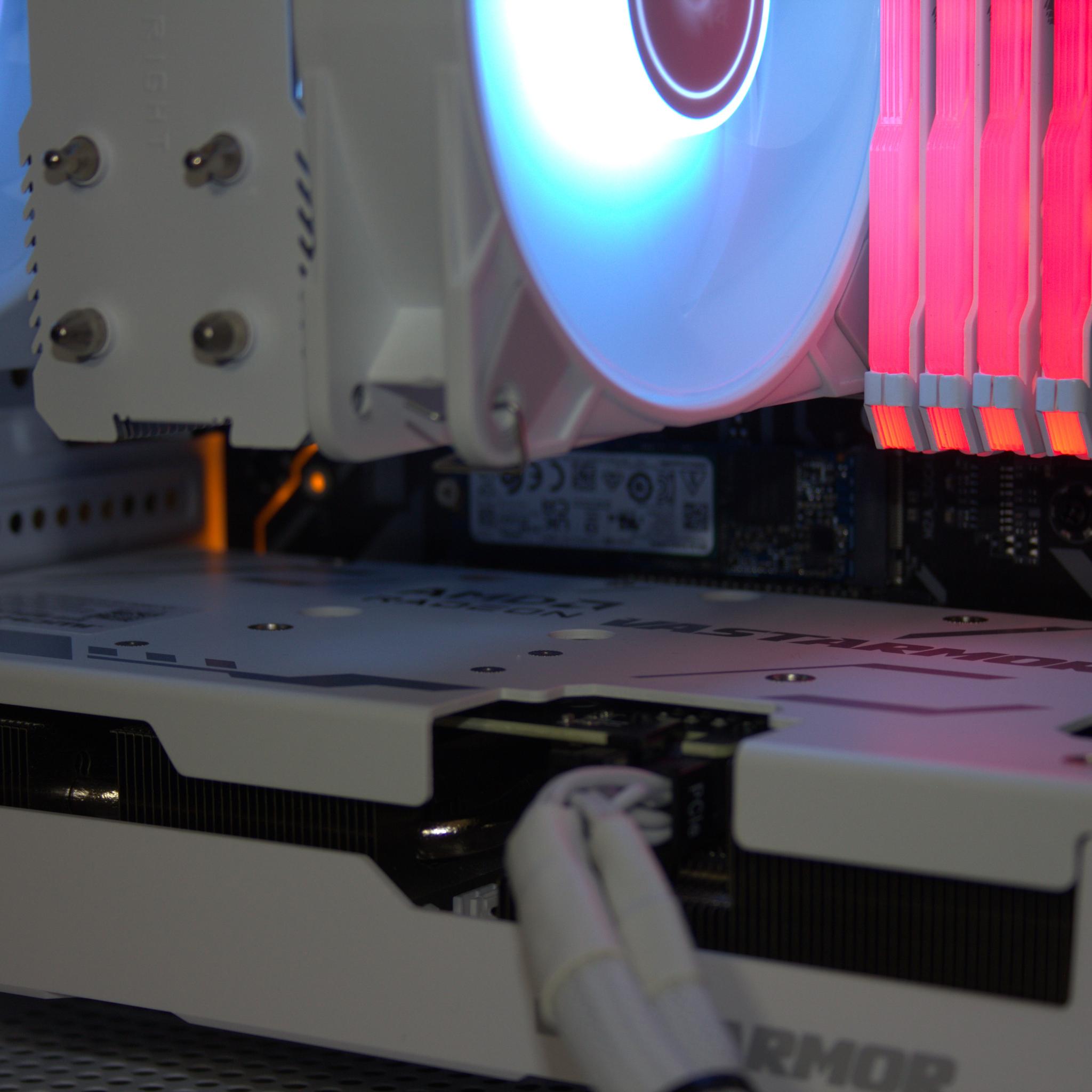 ❄️All WHITE Gaming PC ❄️| Ryzen 5 5600X3D | RX 9060XT 16GB💻| 32GB RAM | NVME | Windows 11