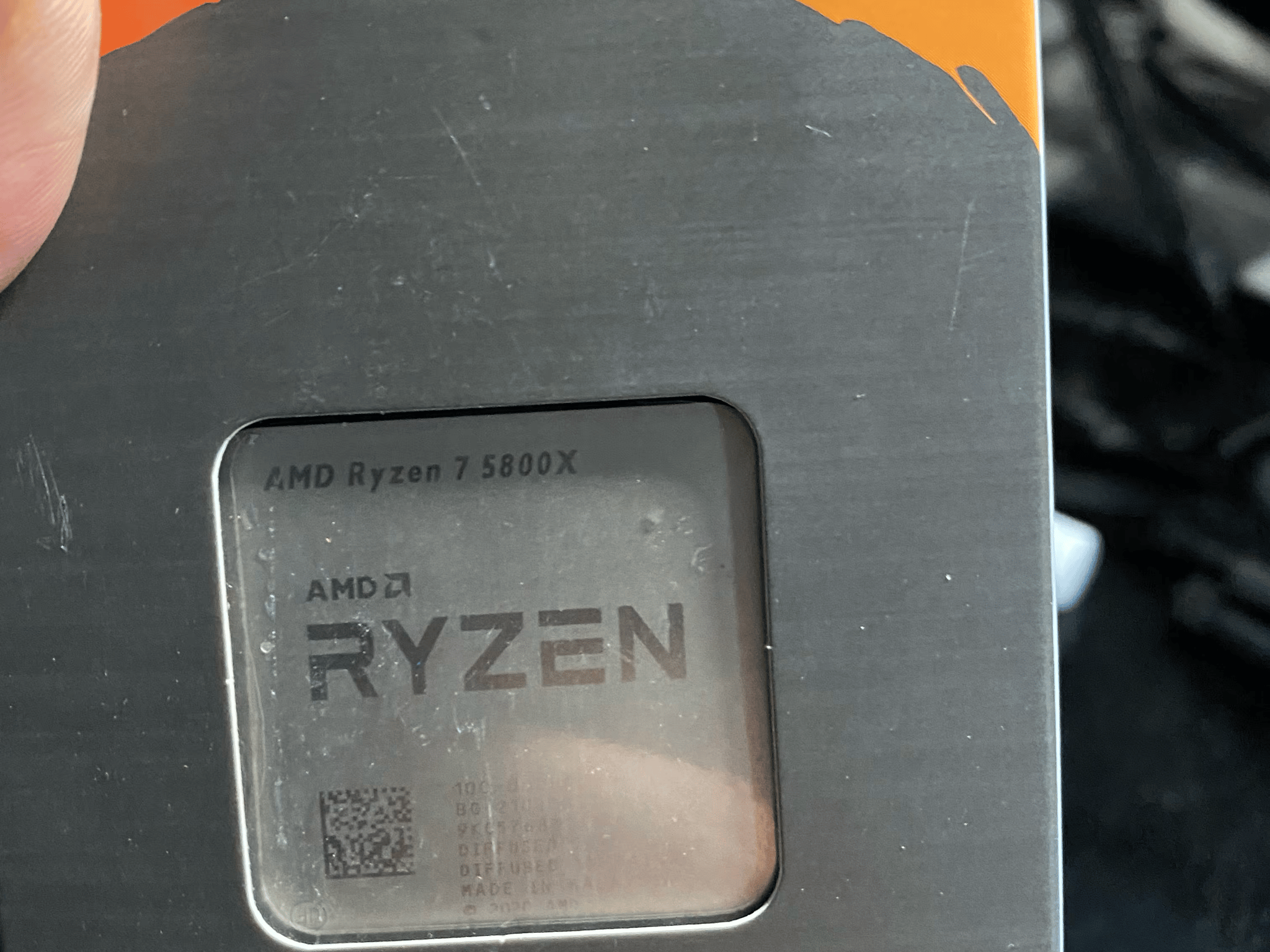 AMD Ryzen 7 5800x 8-Core 16-Thread processor