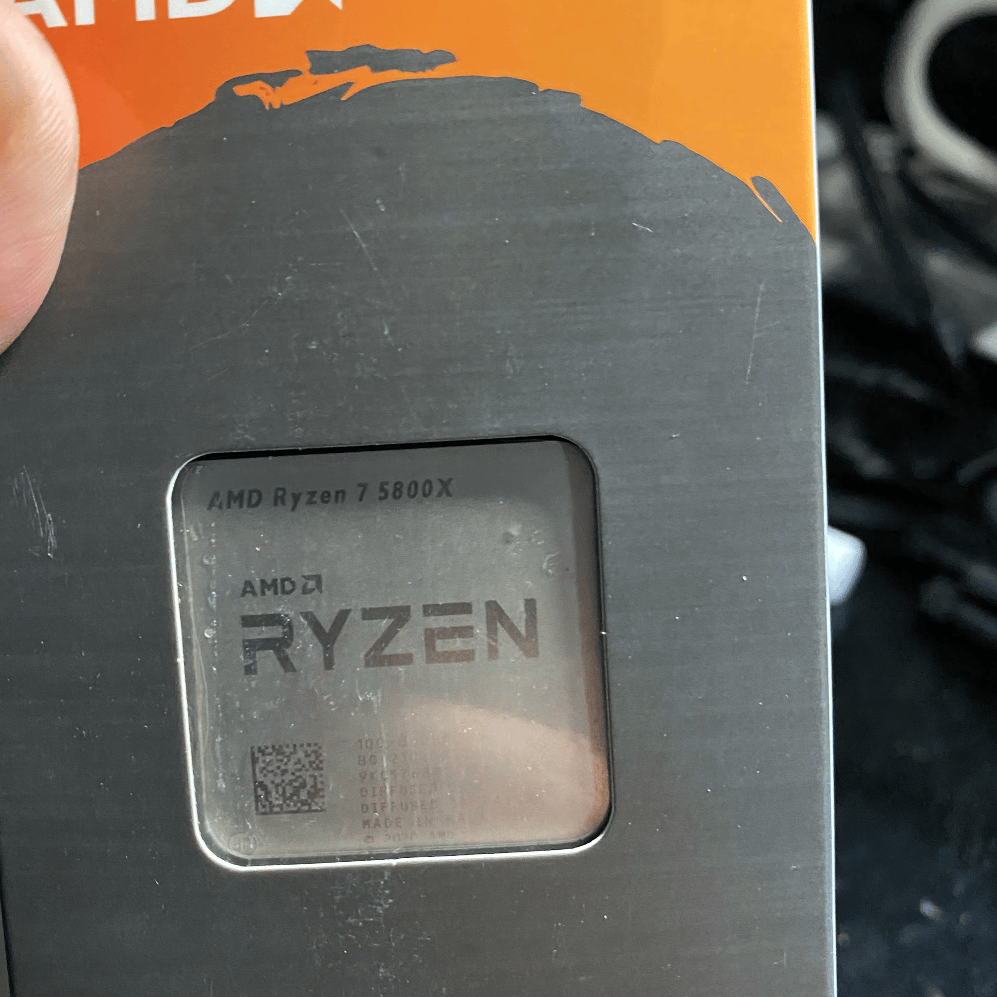 AMD Ryzen 7 5800x 8-Core 16-Thread processor