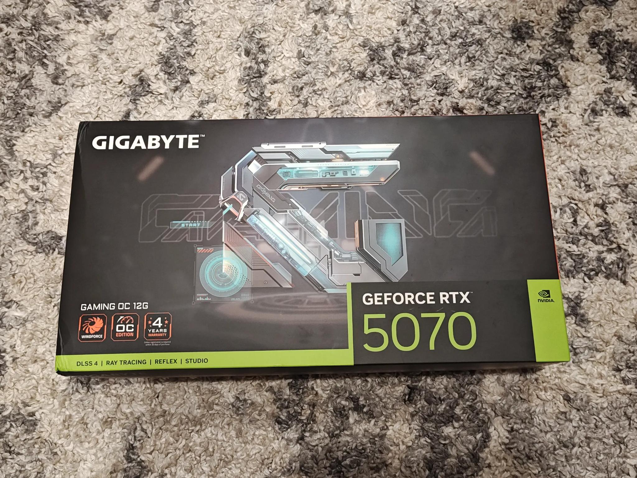Gigabyte RTX 5070 Gaming OC
