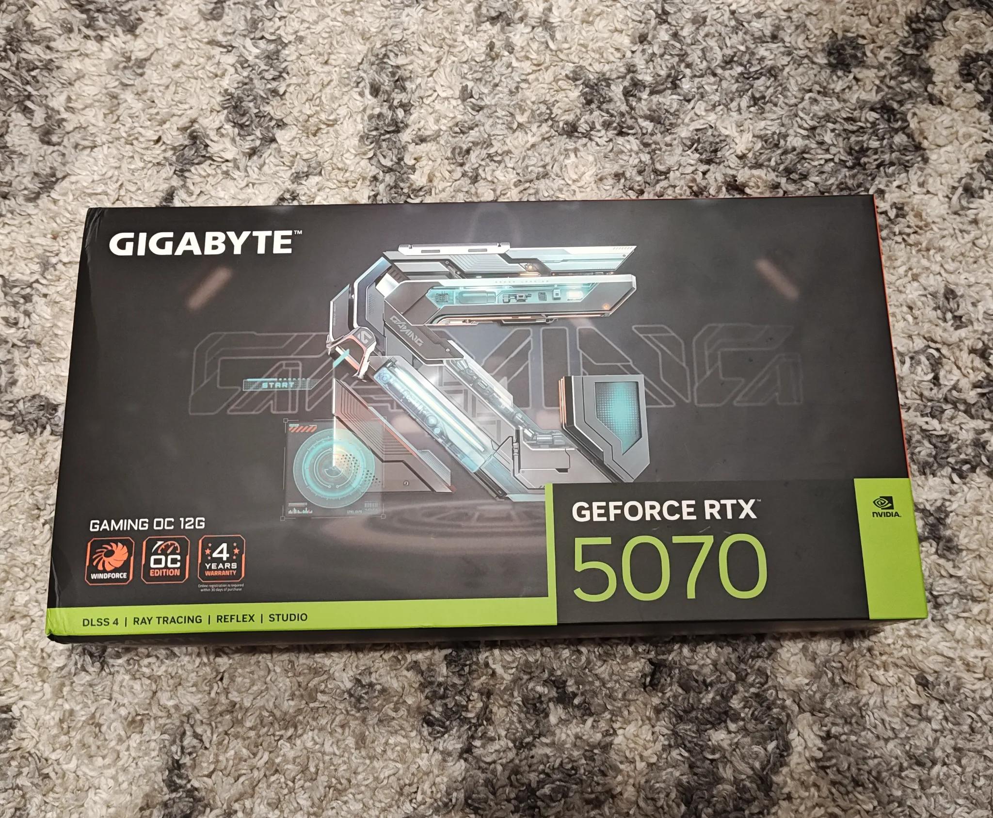 Gigabyte RTX 5070 Gaming OC