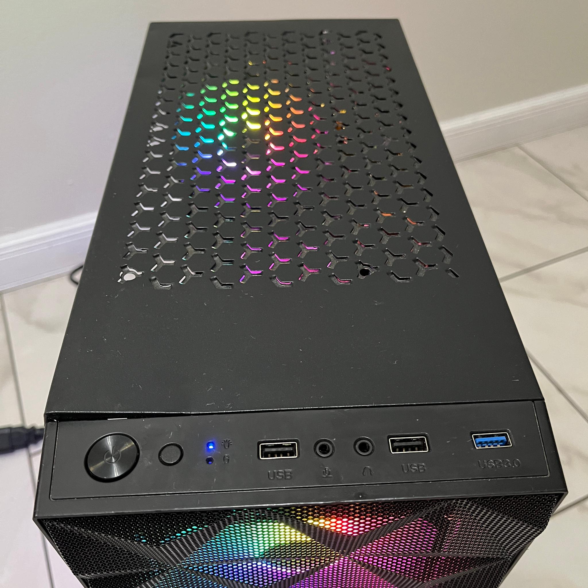Budget Gaming PC-Intel i7-4790,NVIDIA GTX 770, 16GB RAM, 620GB Storage, w/ Wi-Fi & BT*Defective Case