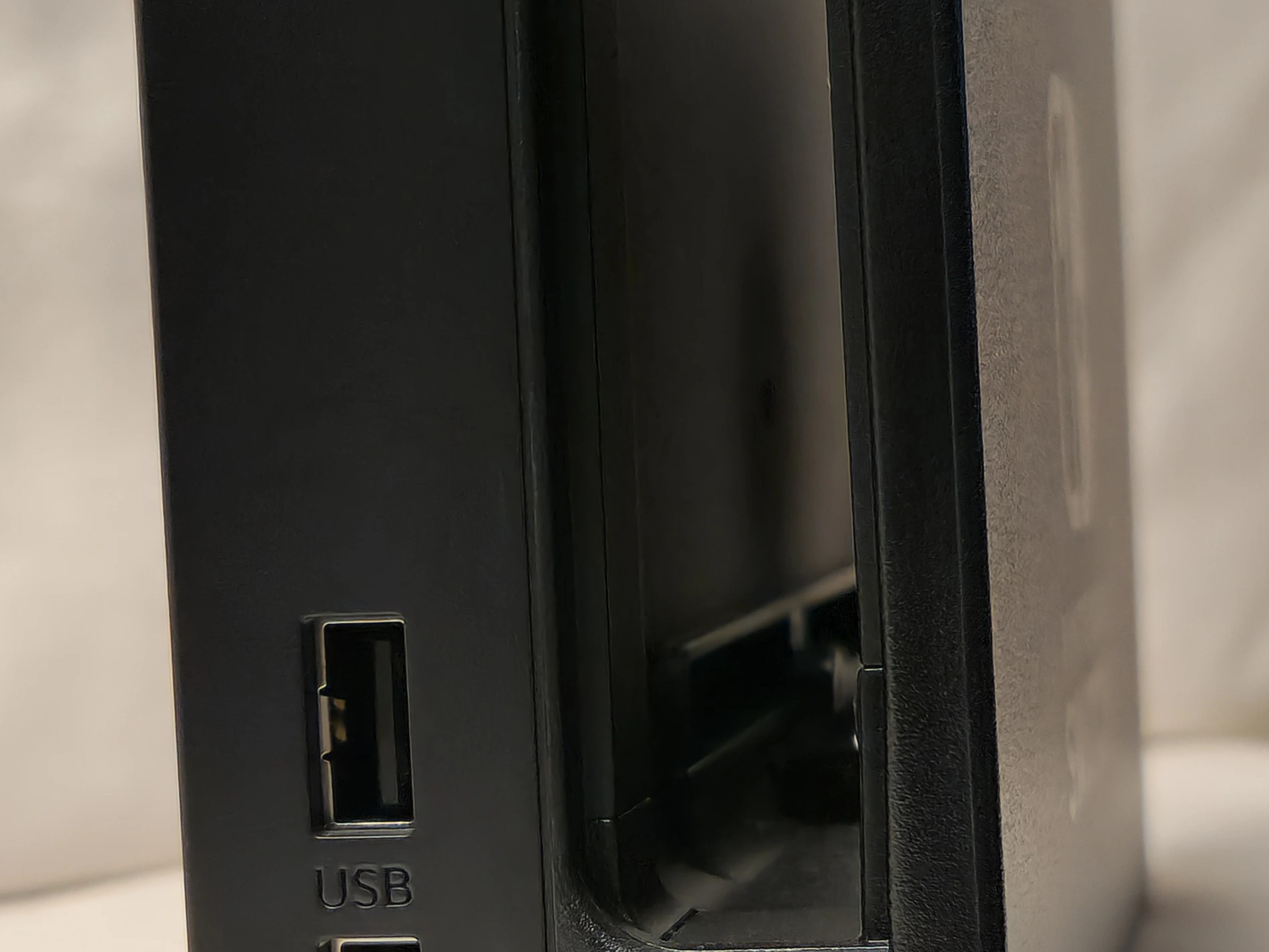 Nintendo Switch Black/Grey Used but Like New With Carrying Case