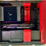Red Mini ITX Gaming PC | Fortnite 125 Avg FPS | NZXT Headset Mount | 1080Ti | 10600K | 16GB | Wifi 6