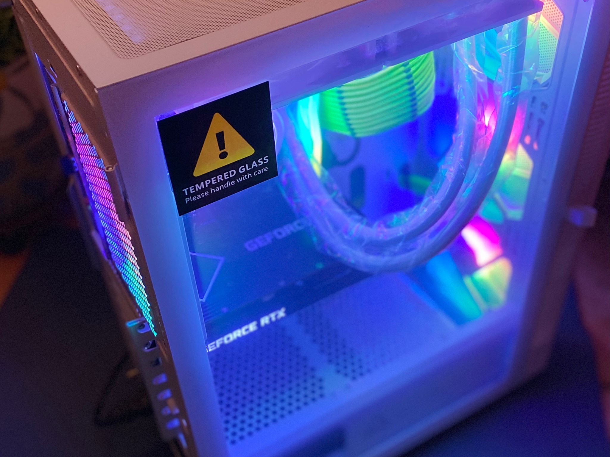 (Liquid Cooled) RTX 3060Ti |Ryzen 5 5600| 1TB NVMe SSD |T-Force Delta RGB DDR4 16GB|Windows 11 Pro