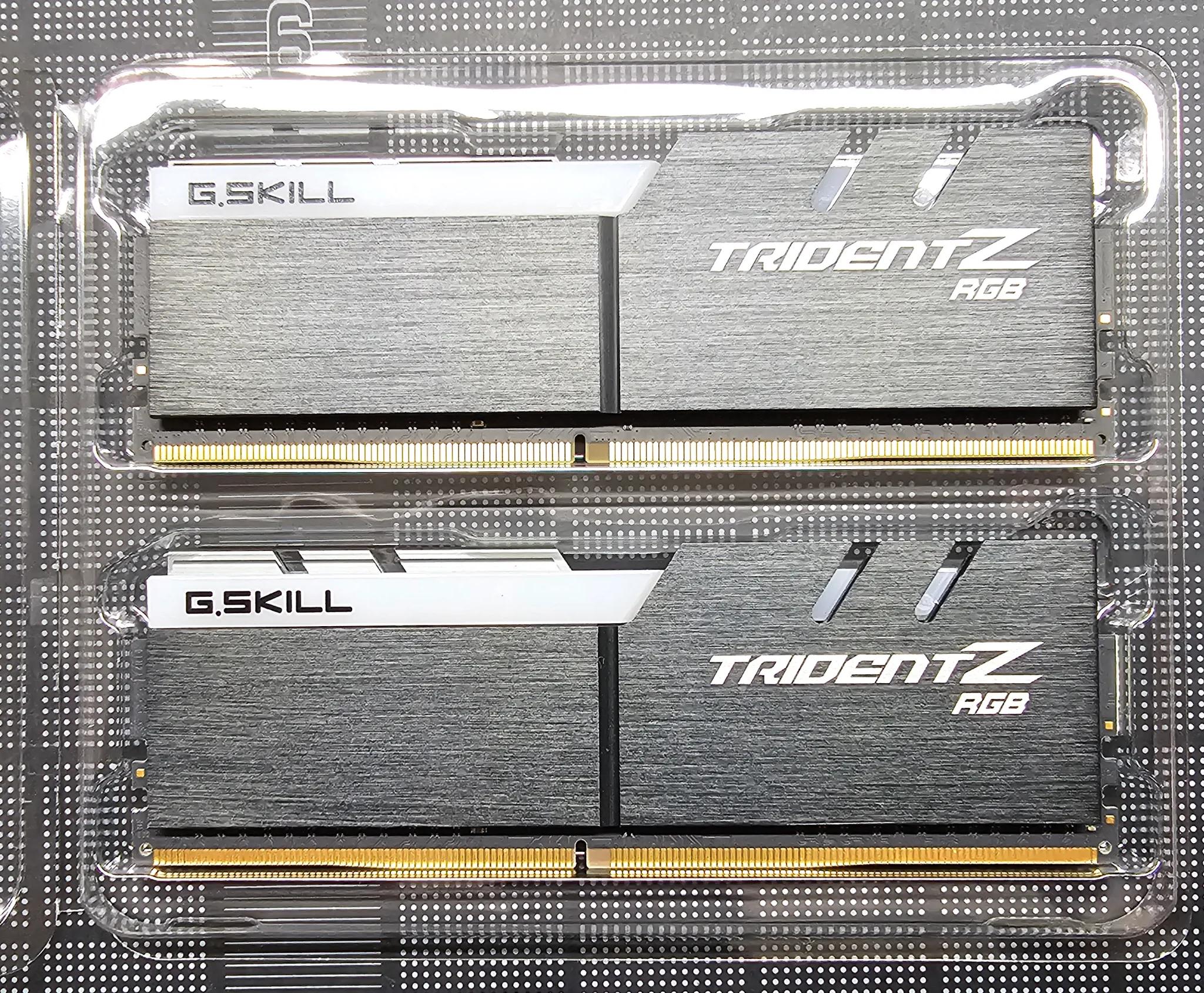 G.Skill Trident Z RGB 16GB (2x8GB) DDR4 3200 CL14 - F4-3200C14D-16GTZRX