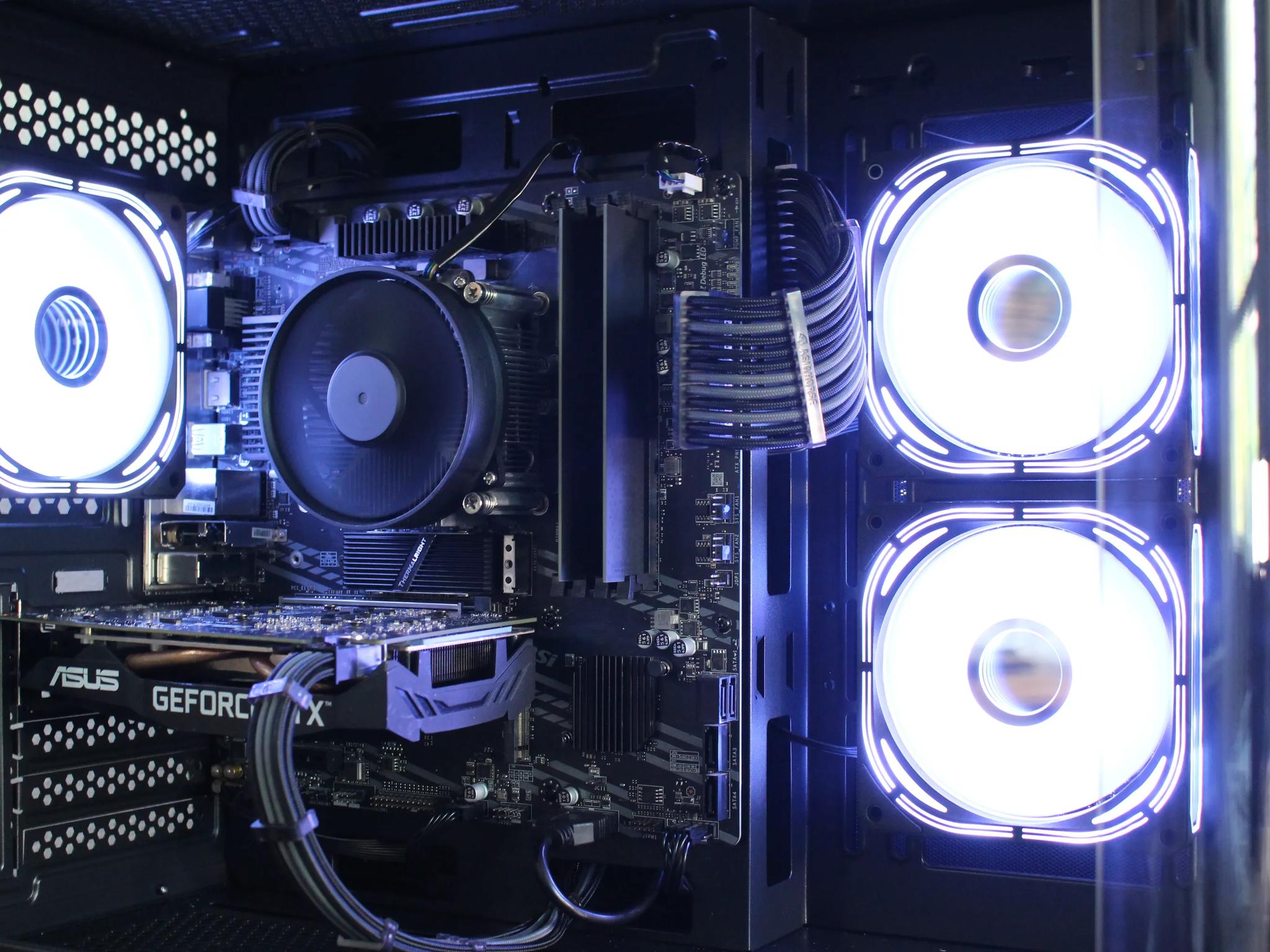RTX Black Gaming PC | INTEL i7 10700F | Windows 11 Pro | 16GB Ram | 512GB SSD | WiFi & BLE