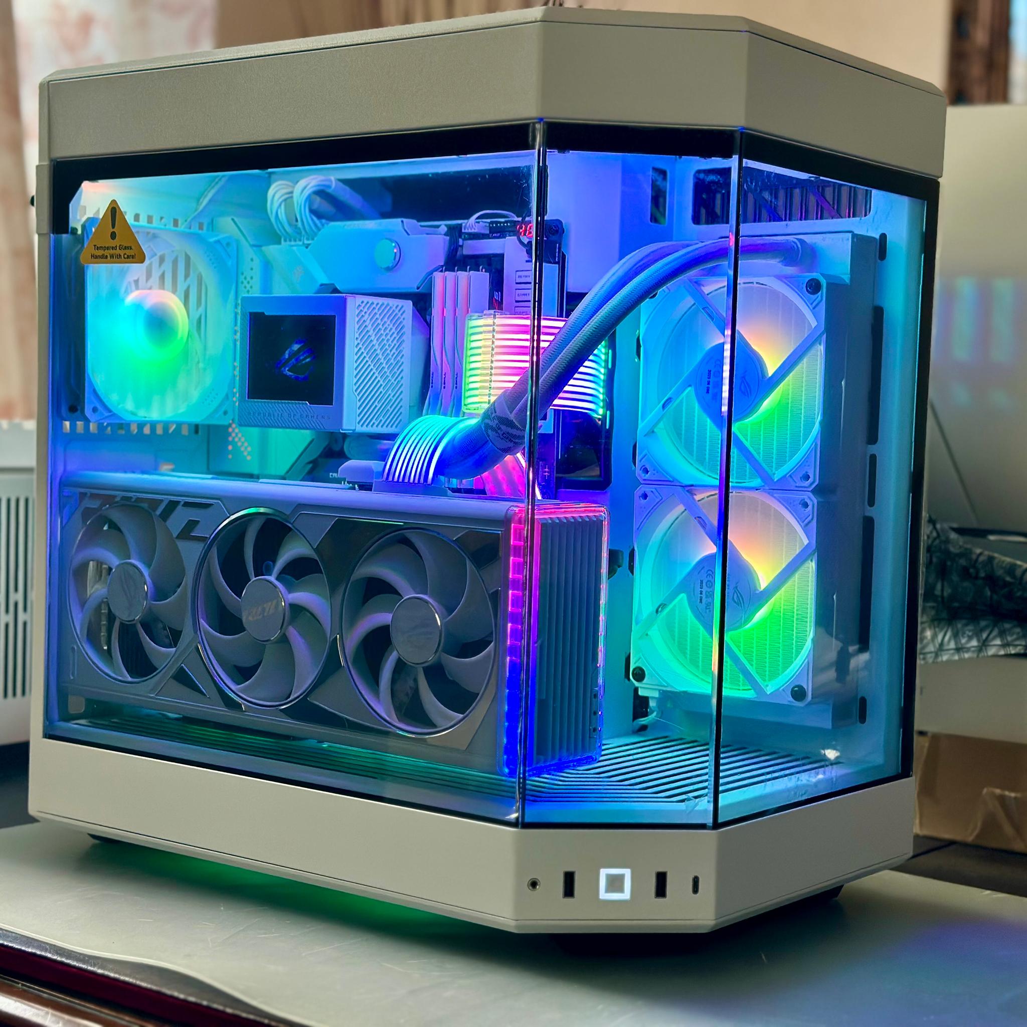 Unstoppable: 14700K, ROG 4080, 64GB 6000, 2TB, ROG FORMULA Z690, 850W, HYTE Y60, RYUJIN III 240mm