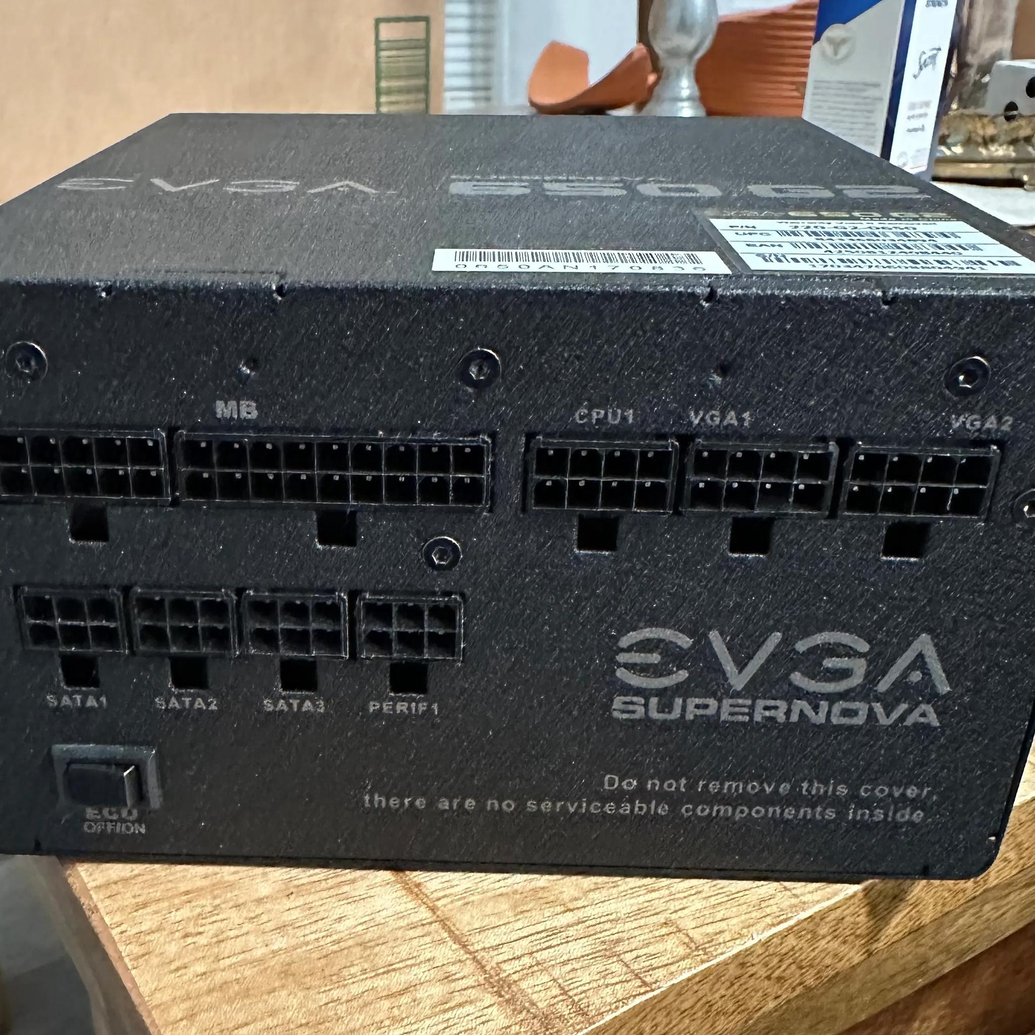 EVGA SuperNOVA 650 G2 650W Fully Modular (80+ Gold) [Used]