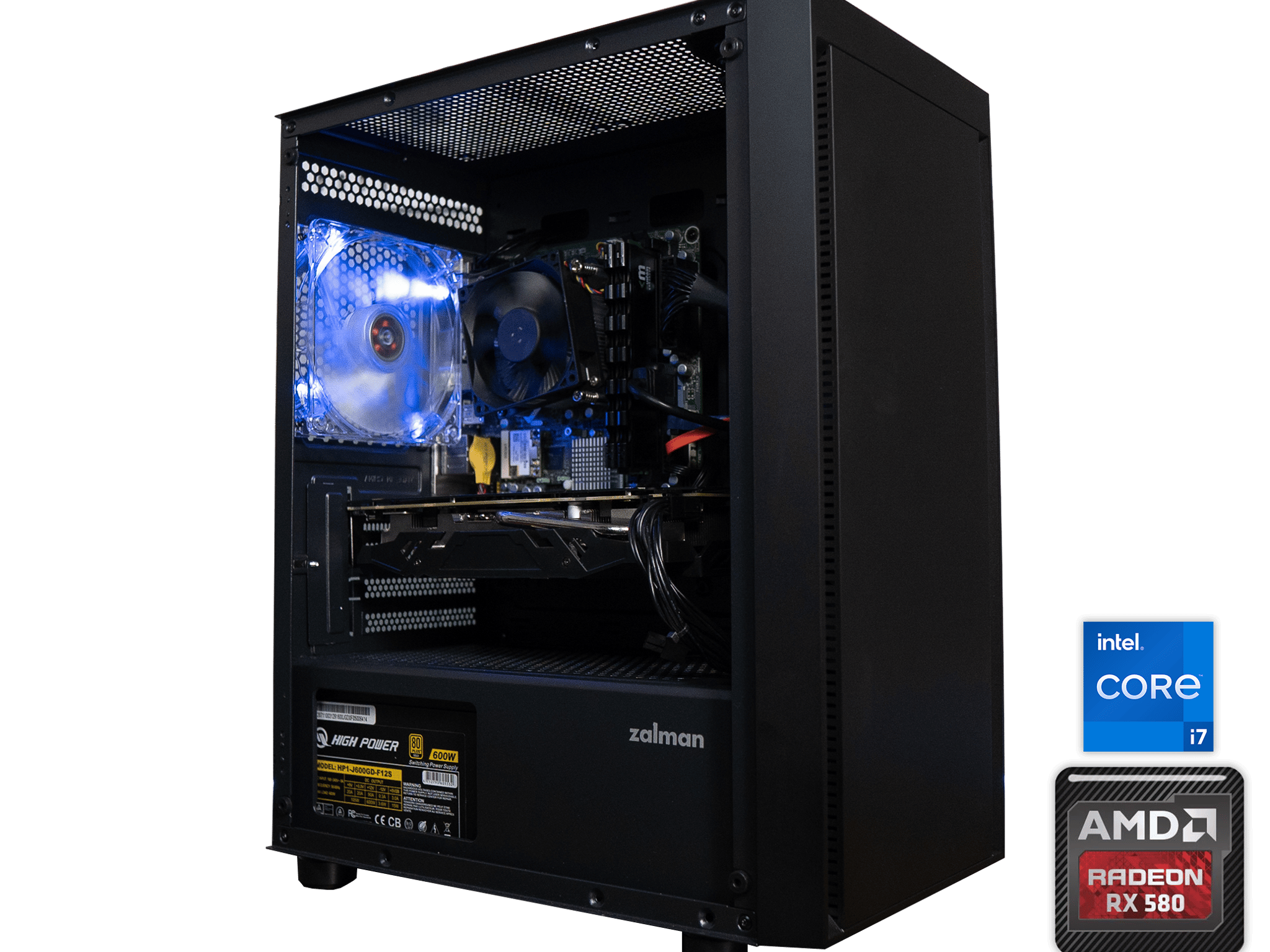 ❄️🌨  BUDGET - BO6 Ready GAMING PC ❄️🌨 | PowerColor RX 580 8GB | INTEL i7 4790 | 16GB RAM | 1.25TB