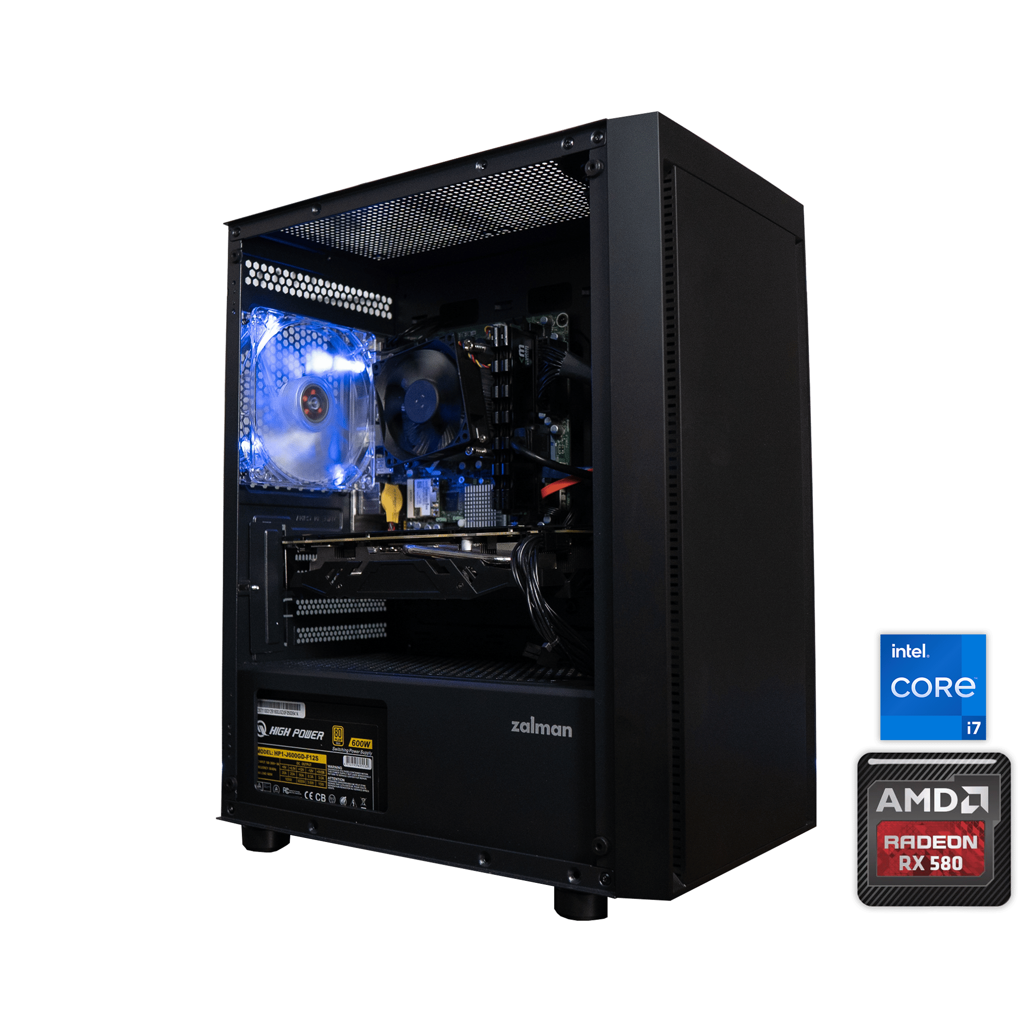 ❄️🌨  BUDGET - BO6 Ready GAMING PC ❄️🌨 | PowerColor RX 580 8GB | INTEL i7 4790 | 16GB RAM | 1.25TB