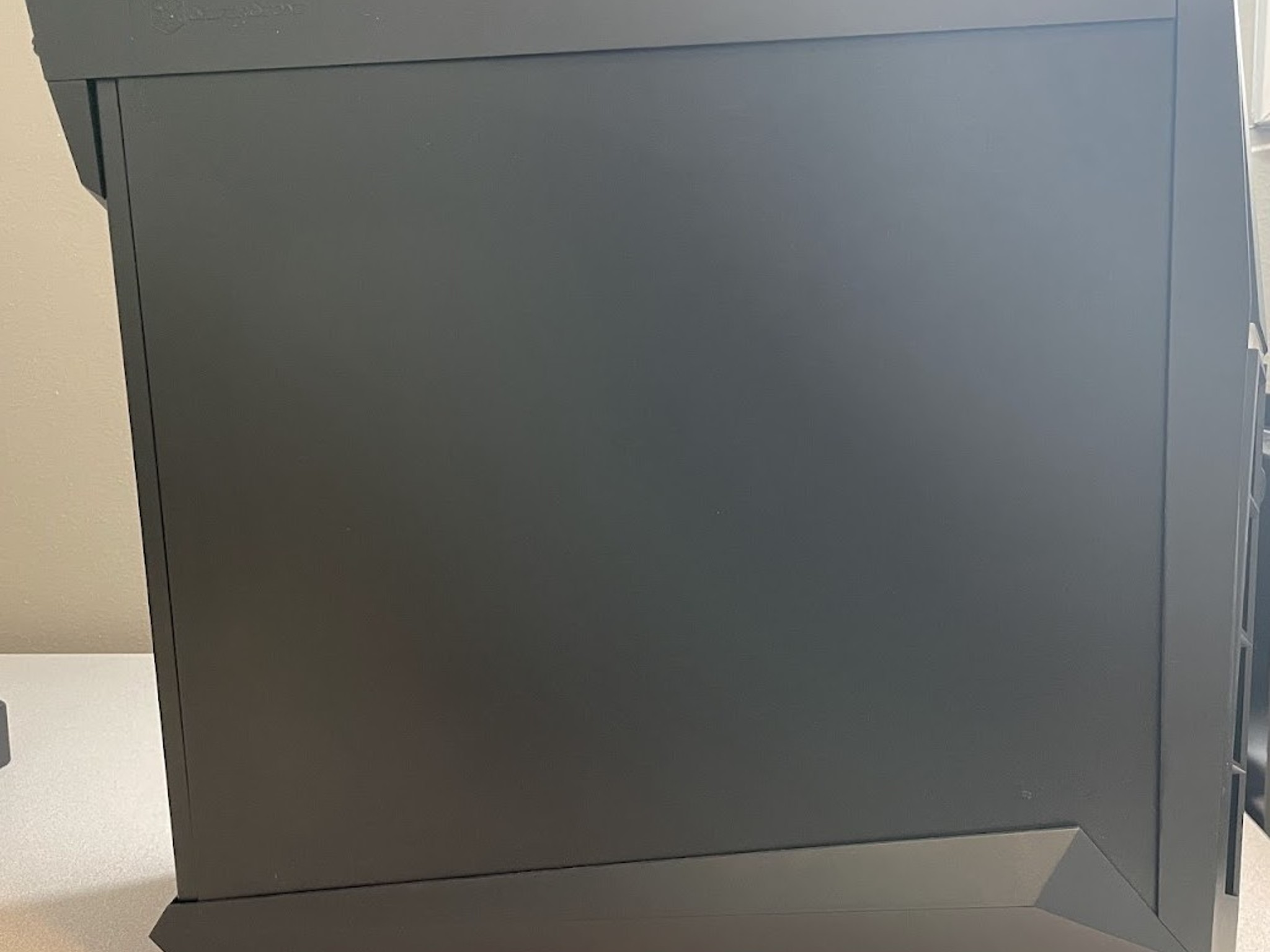 USED - SilverStone ATX Tower Case with 90-Degree Motherboard Rotation Black & Red CS-RVX01BR