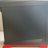 USED - SilverStone ATX Tower Case with 90-Degree Motherboard Rotation Black & Red CS-RVX01BR
