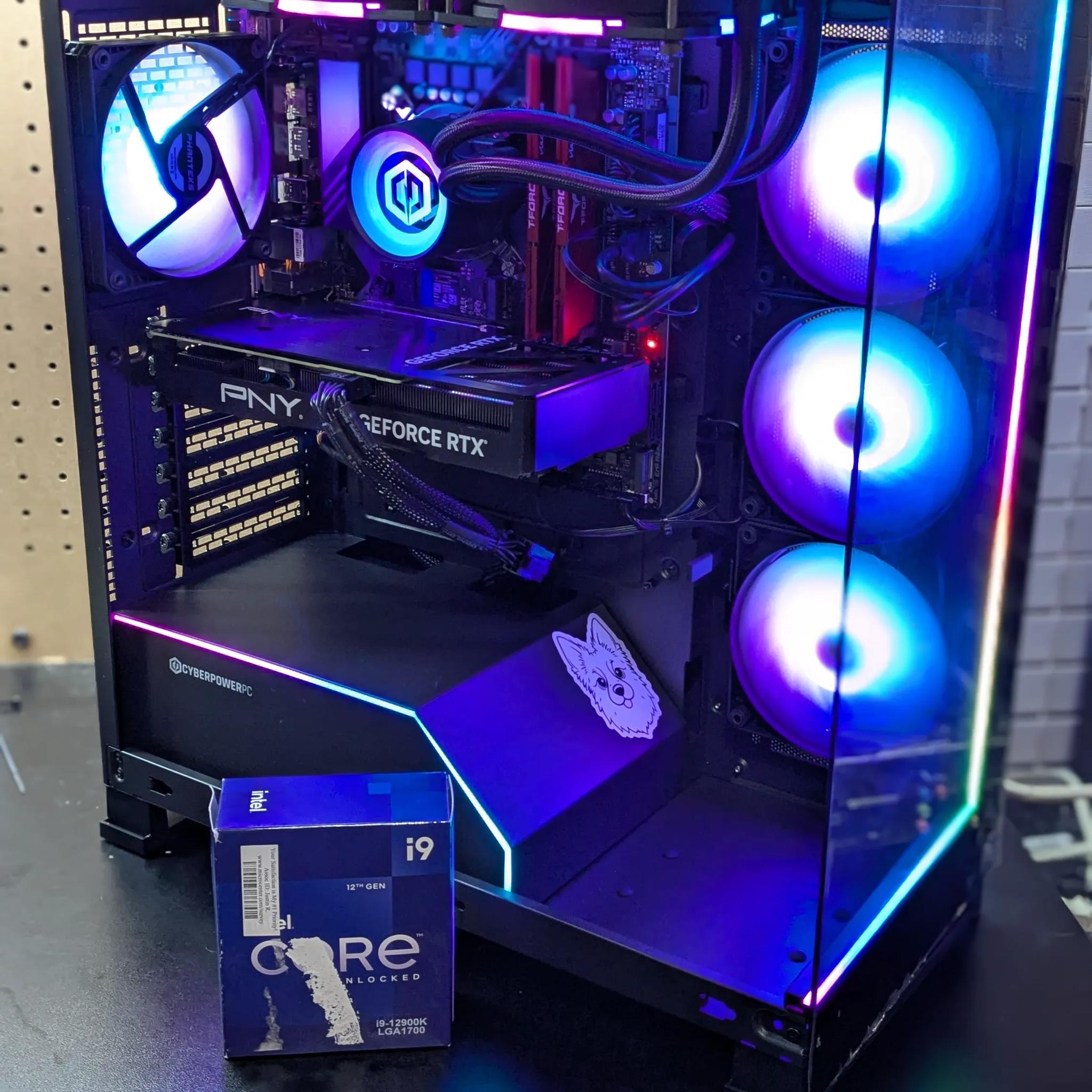 4K Gaming/Streaming | 180 Day Warranty | i9-12900K, RTX 4070, 32GB DDR5, 1TB NVME, RGB (Open Box)