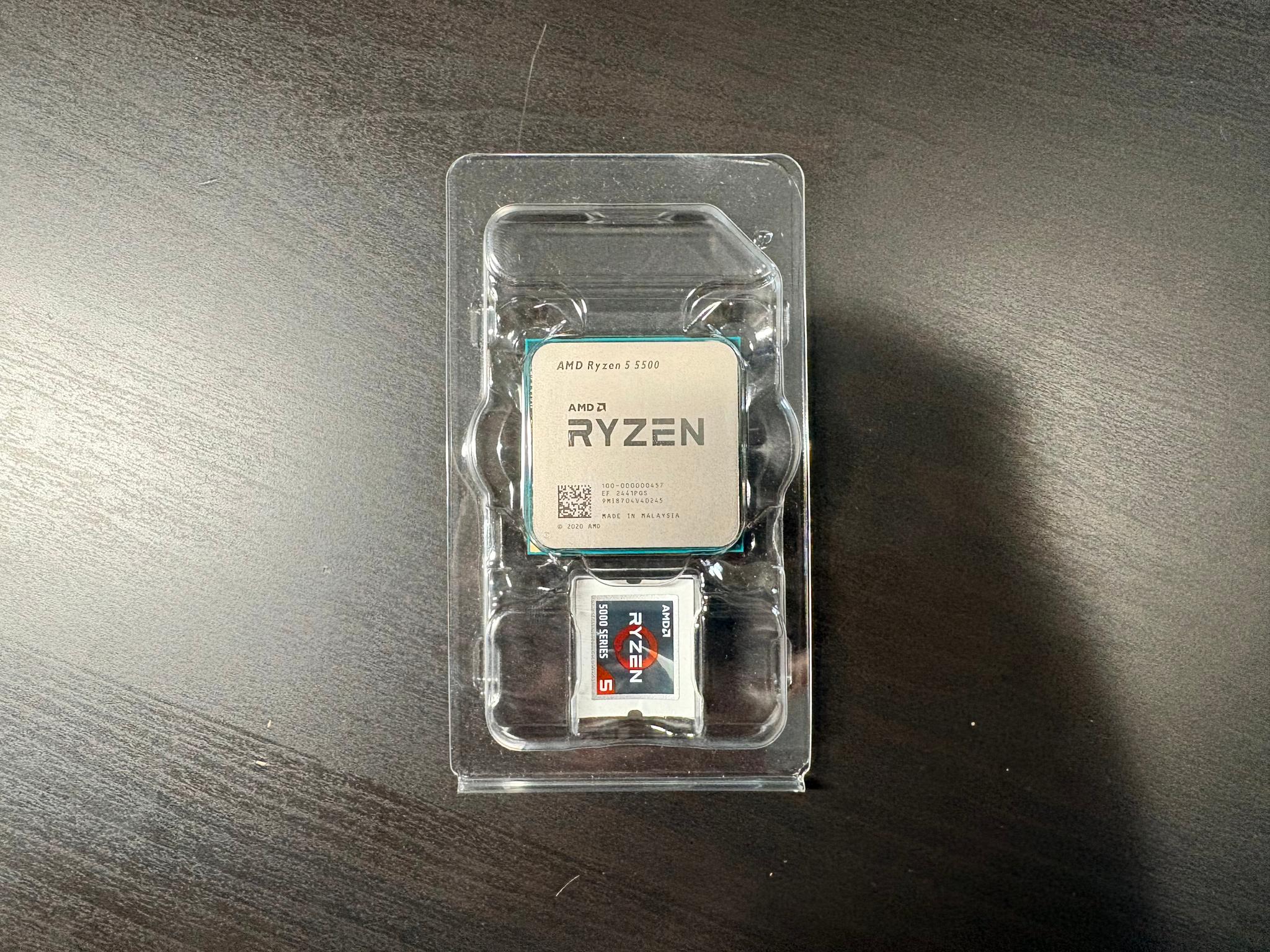 New Ryzen 5 5500