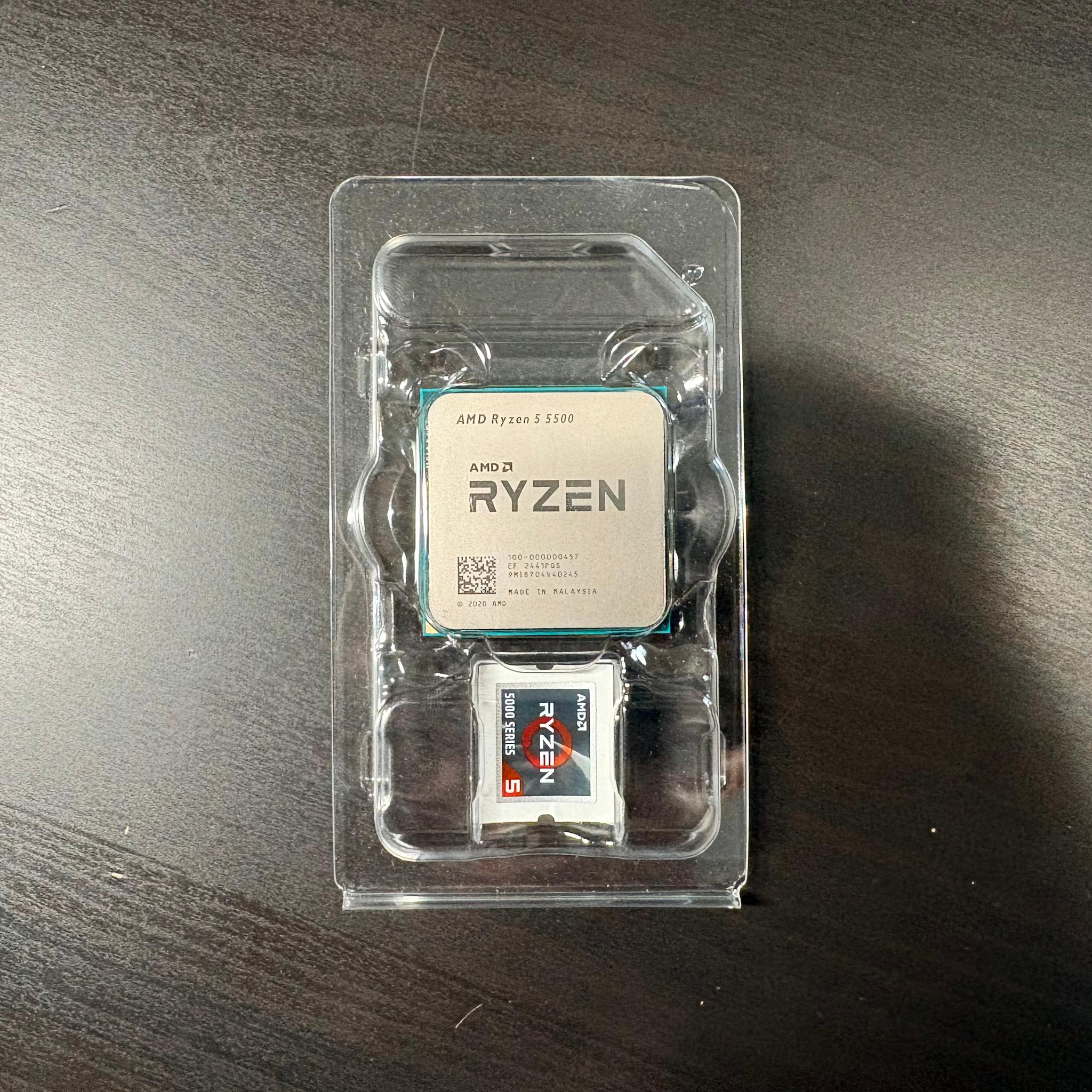 New Ryzen 5 5500