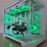 ❄️🏔️ Frost Tundra X | RX 9070 16GB | Ryzen 5 7600X | 32GB DDR5 | Curved Glass Edition 🤍❄️/D/
