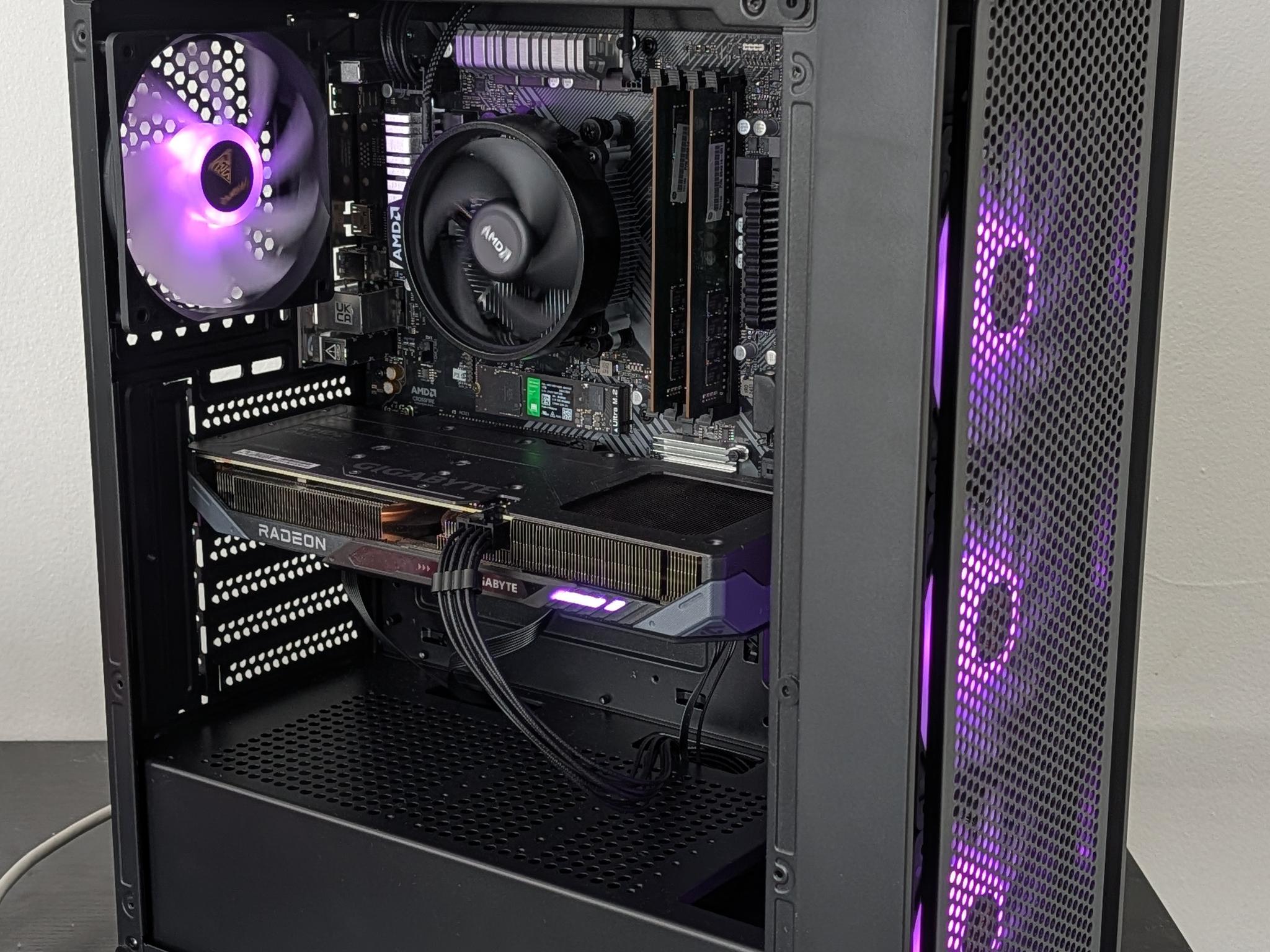 RX 9060 XT 8GB | Ryzen 5 5500 | 32GB DDR4 | 1TB NVME M2 SSD | Wi-Fi Bluetooth | Custom Gaming PC
