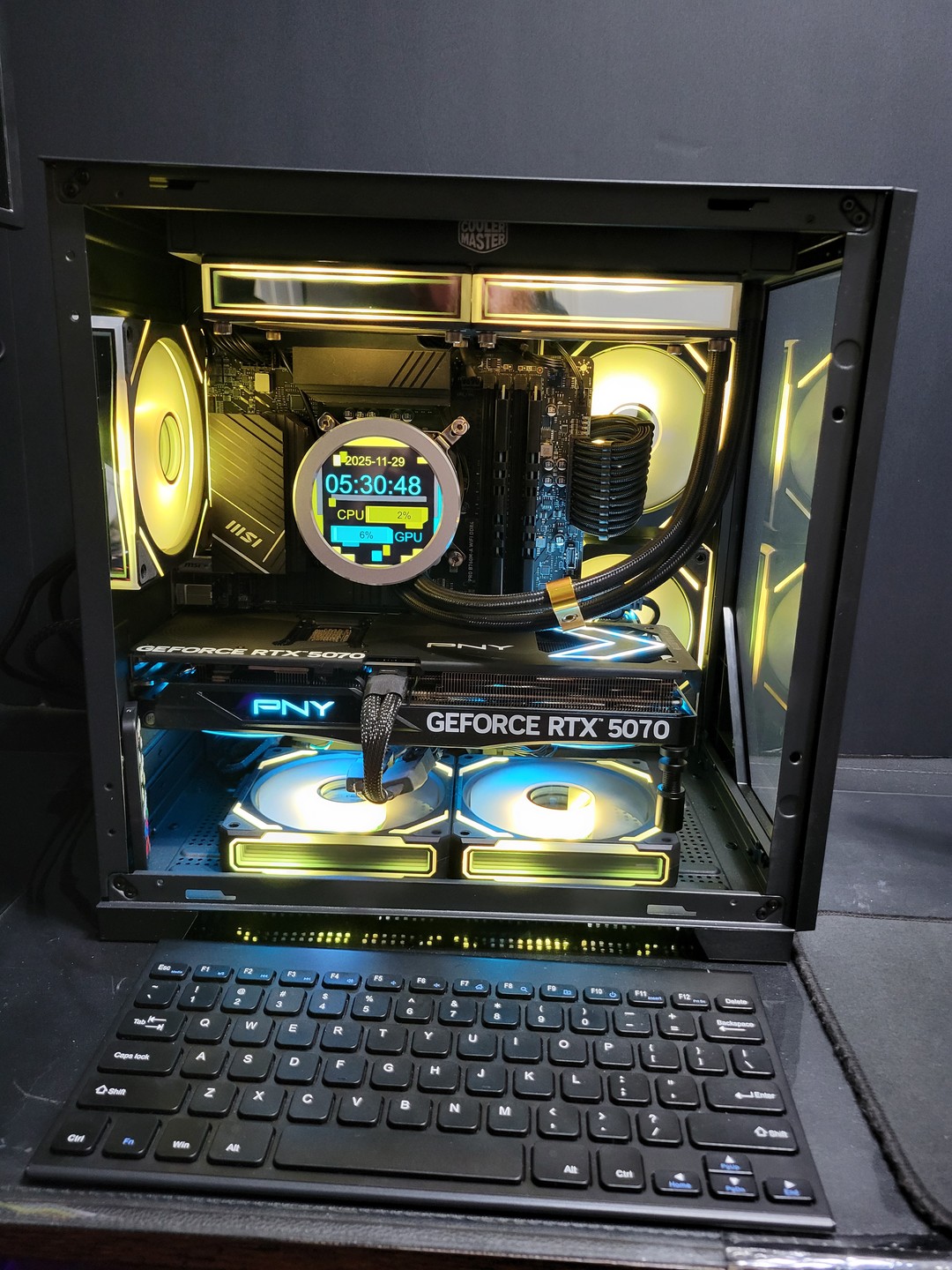 🎆Ultimate Hybrid Gaming Rig | i5‑13400F + RTX 5070 + 32GB DDR4 + ARGB ...
