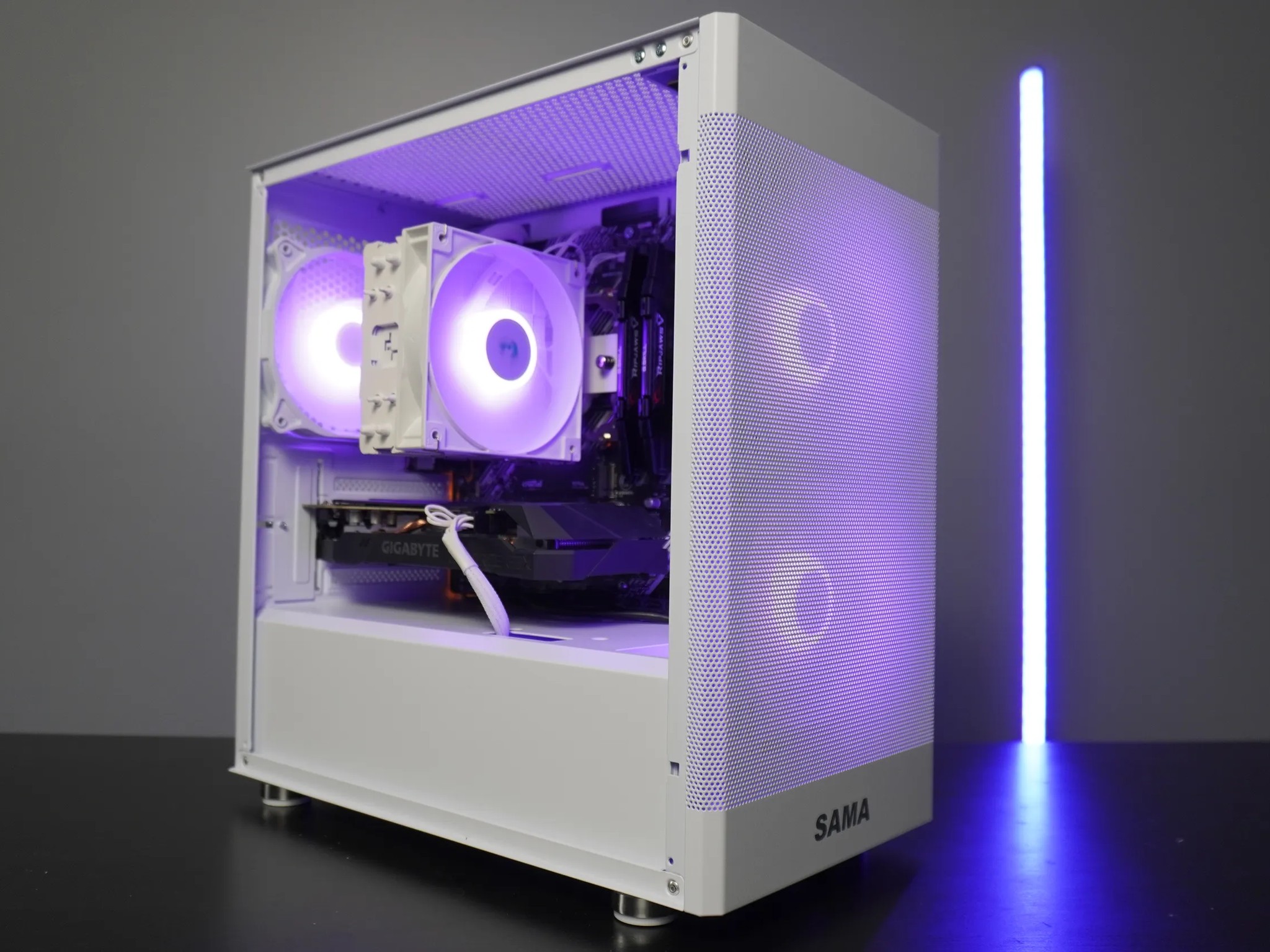 🤍CLEAN WHITE🤍 1080p Value PC 💚GTX 1660 6GB 🧡Ryzen 5 2600 6 Cores | 16GB RAM | 1TB NVME