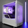 🤍CLEAN WHITE🤍 1080p Value PC 💚GTX 1660 6GB 🧡Ryzen 5 2600 6 Cores | 16GB RAM | 1TB NVME