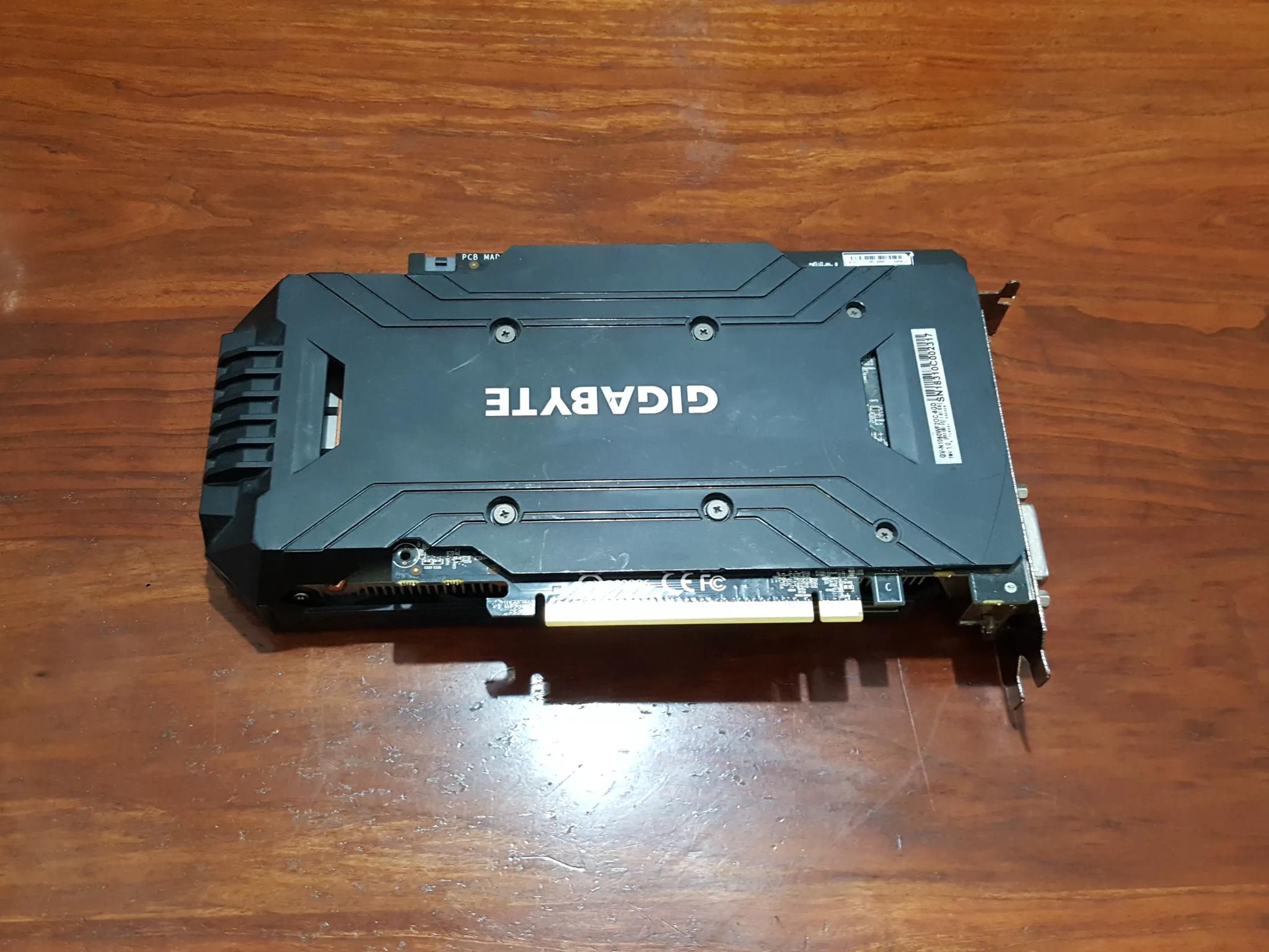 Nvidia GTX 1060 6GB GIGABYTE WINDFORCE OC